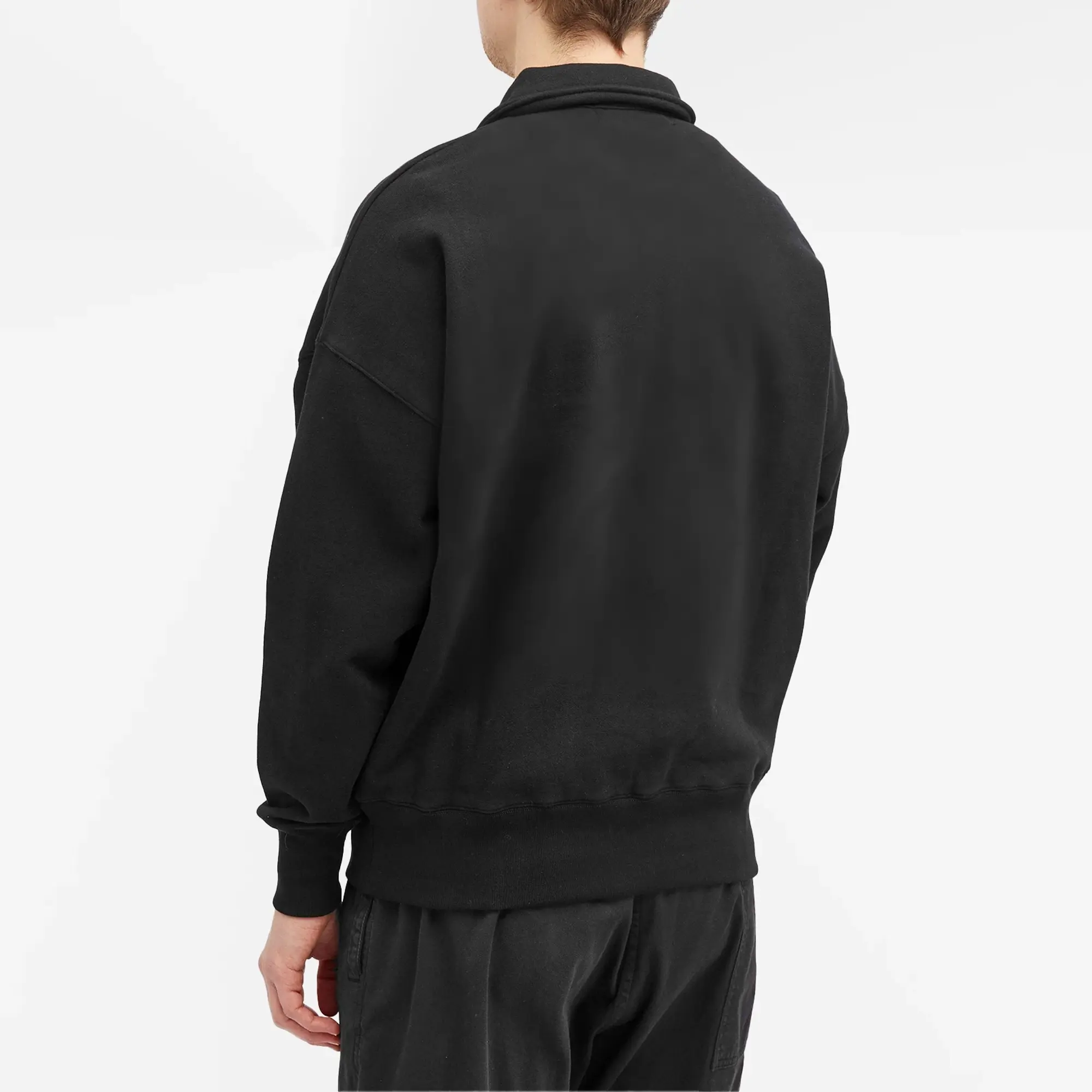 Billionaire Boys Club Men's Collared Half Zip Sweatshirt Black