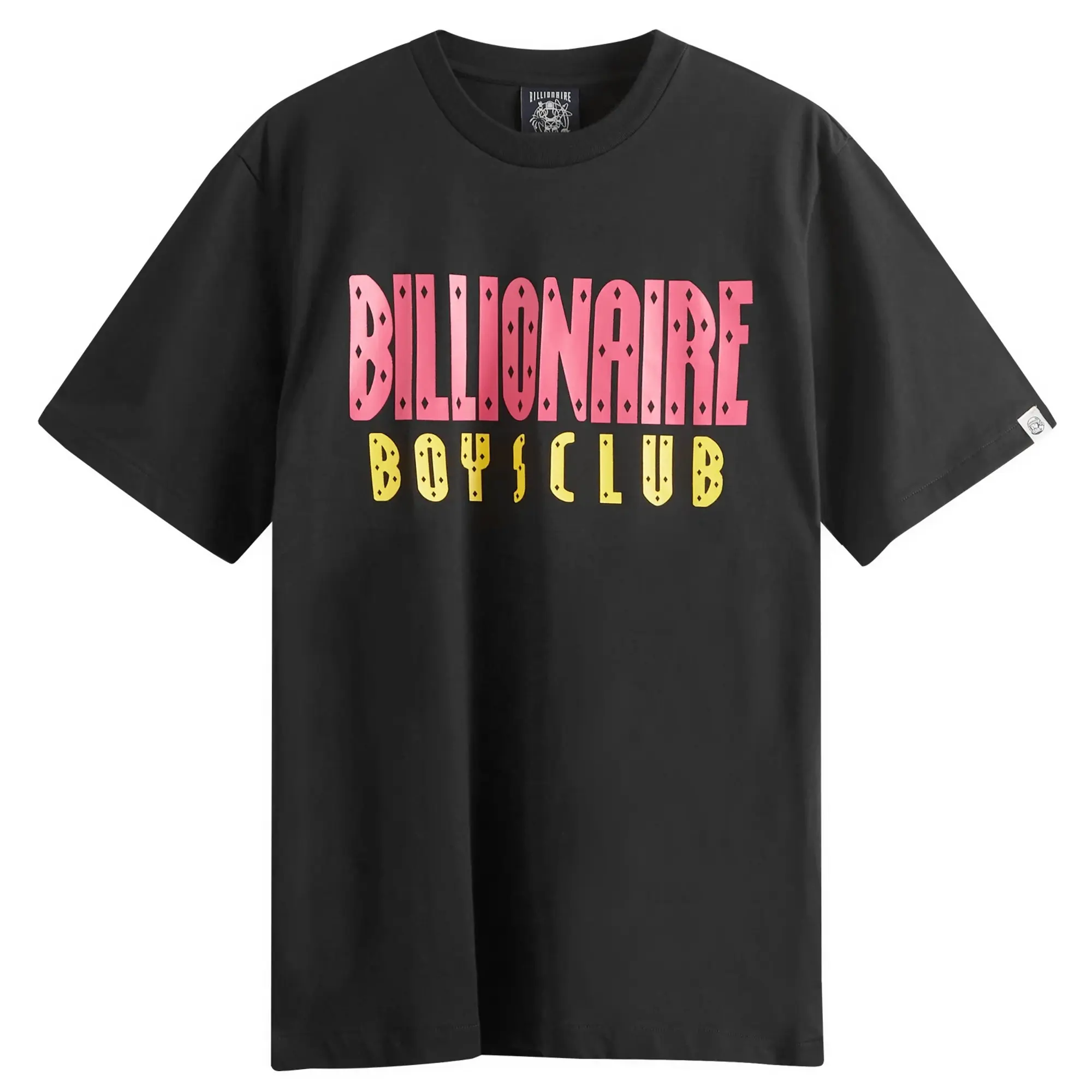 Billionaire Boys Club Men's Straight Logo T-Shirt Black