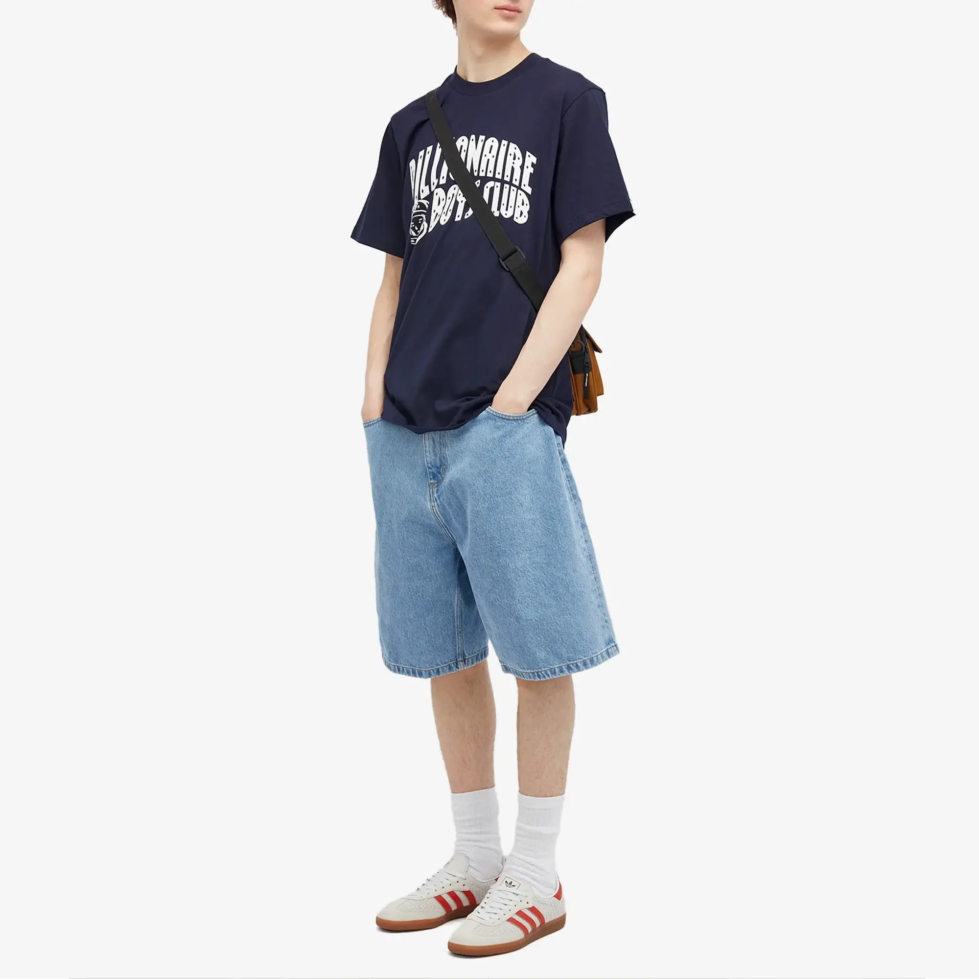Billionaire Boys Club Men's Arch Logo T-Shirt Navy