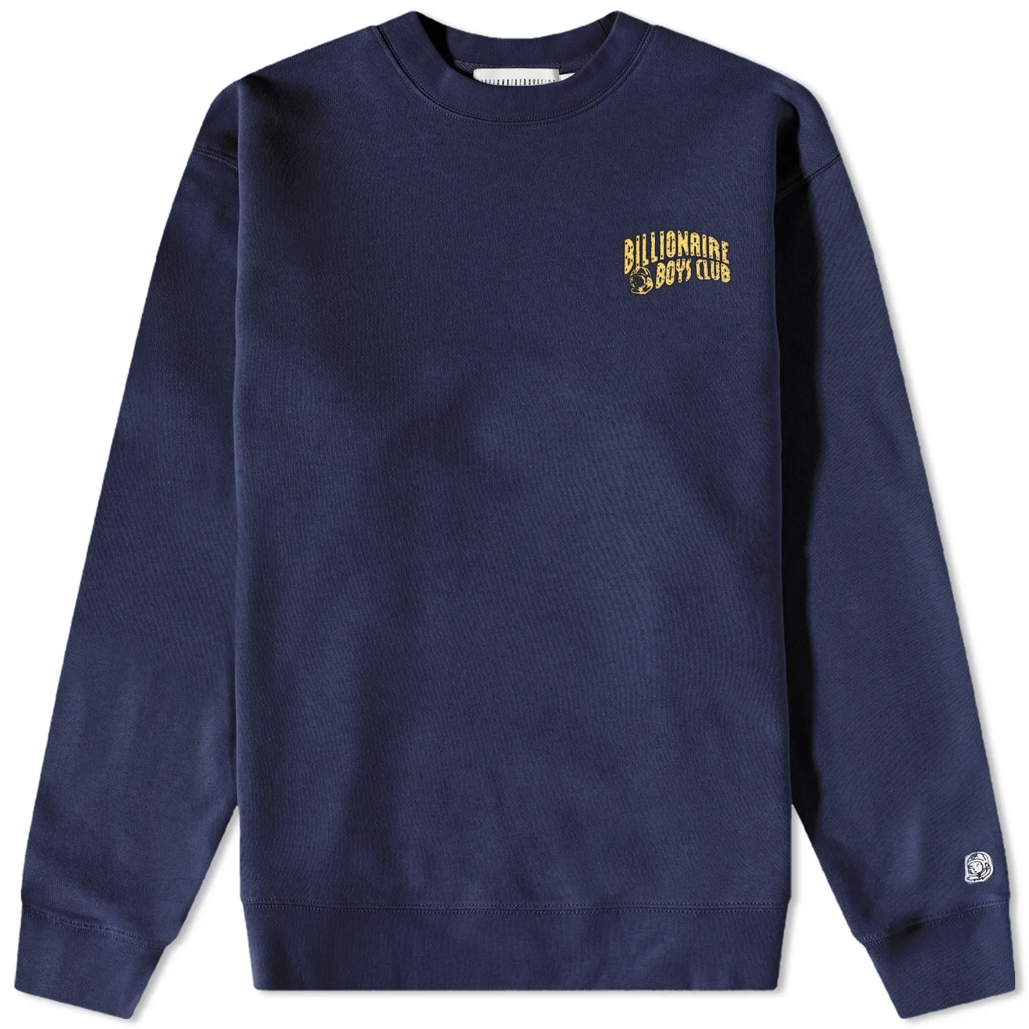 Billionaire Boys Club Men's Small Arch Logo Crew Sweat Navy