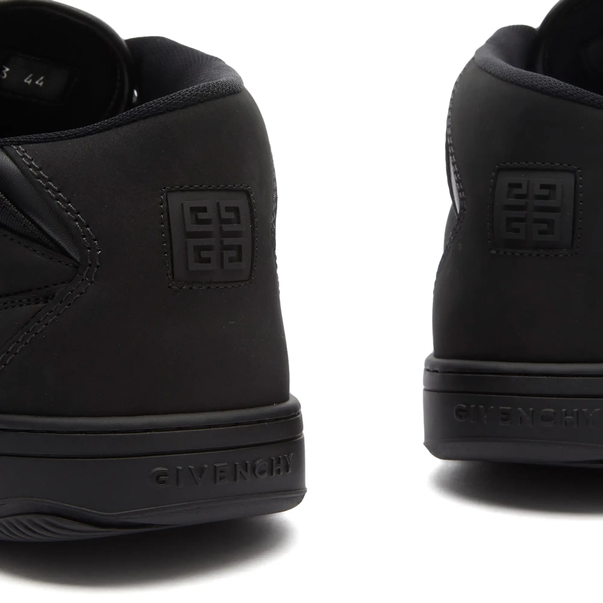 Givenchy Men's New Line Mid Sneakers Black