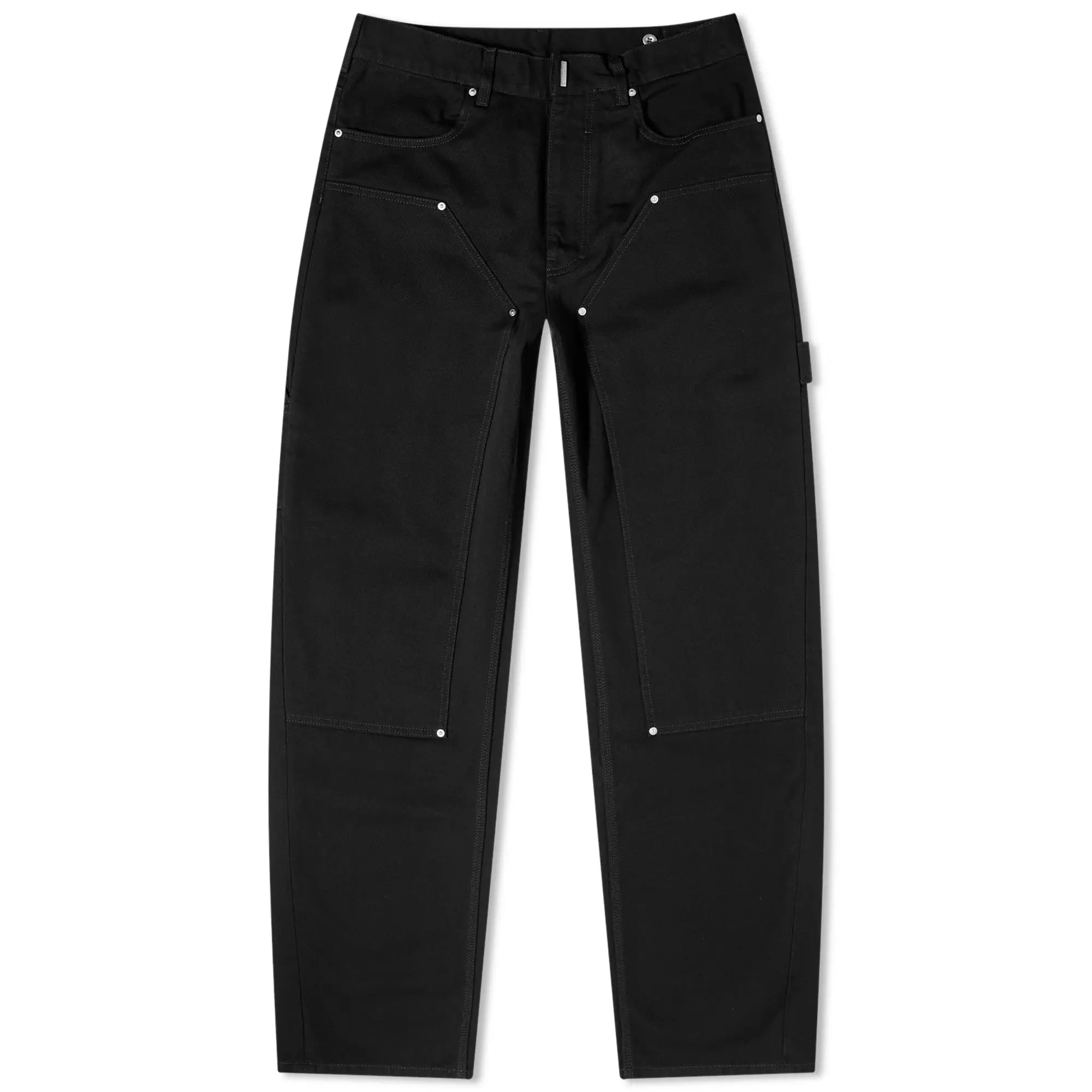 Givenchy Men's Studded Carpenter Pants Black