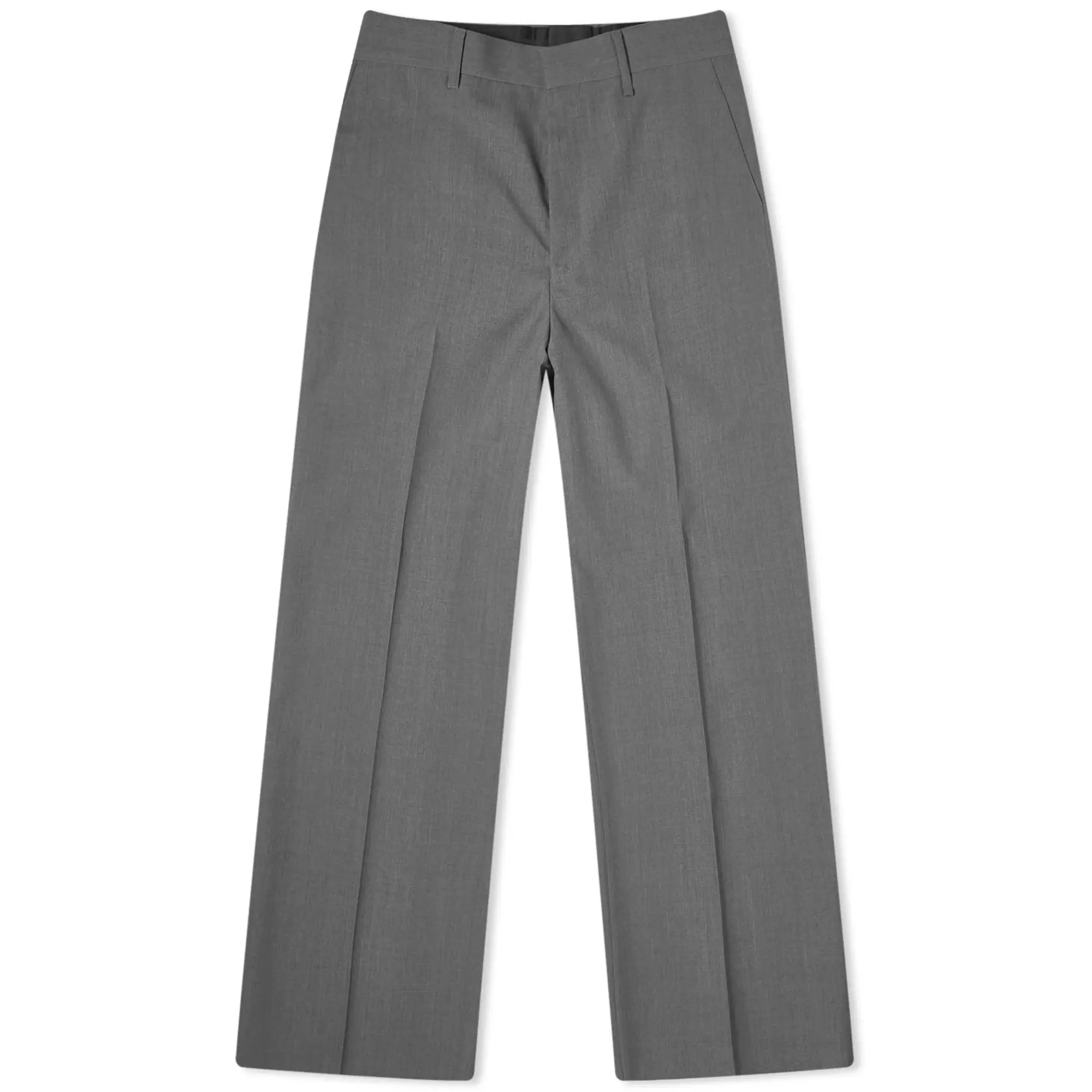 Givenchy Men's Extra Wide Leg Trousers Medium Grey