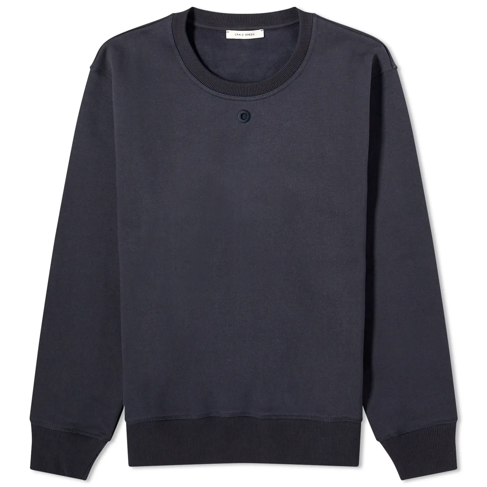 Craig Green Men's Hole Crew Sweat Navy