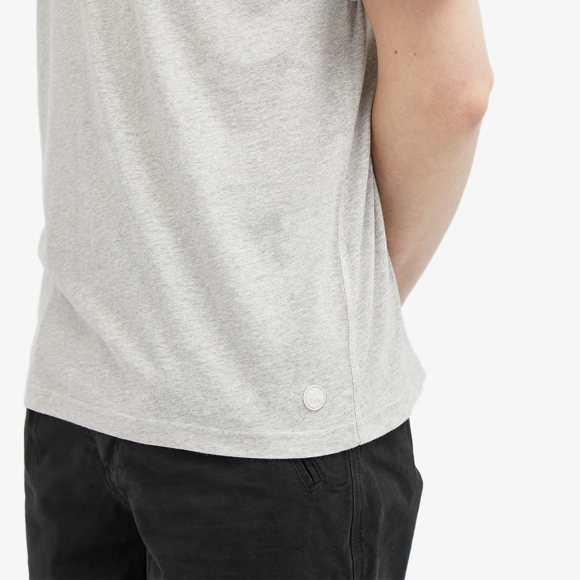 Folk Men's Assembly T-Shirt Light Grey