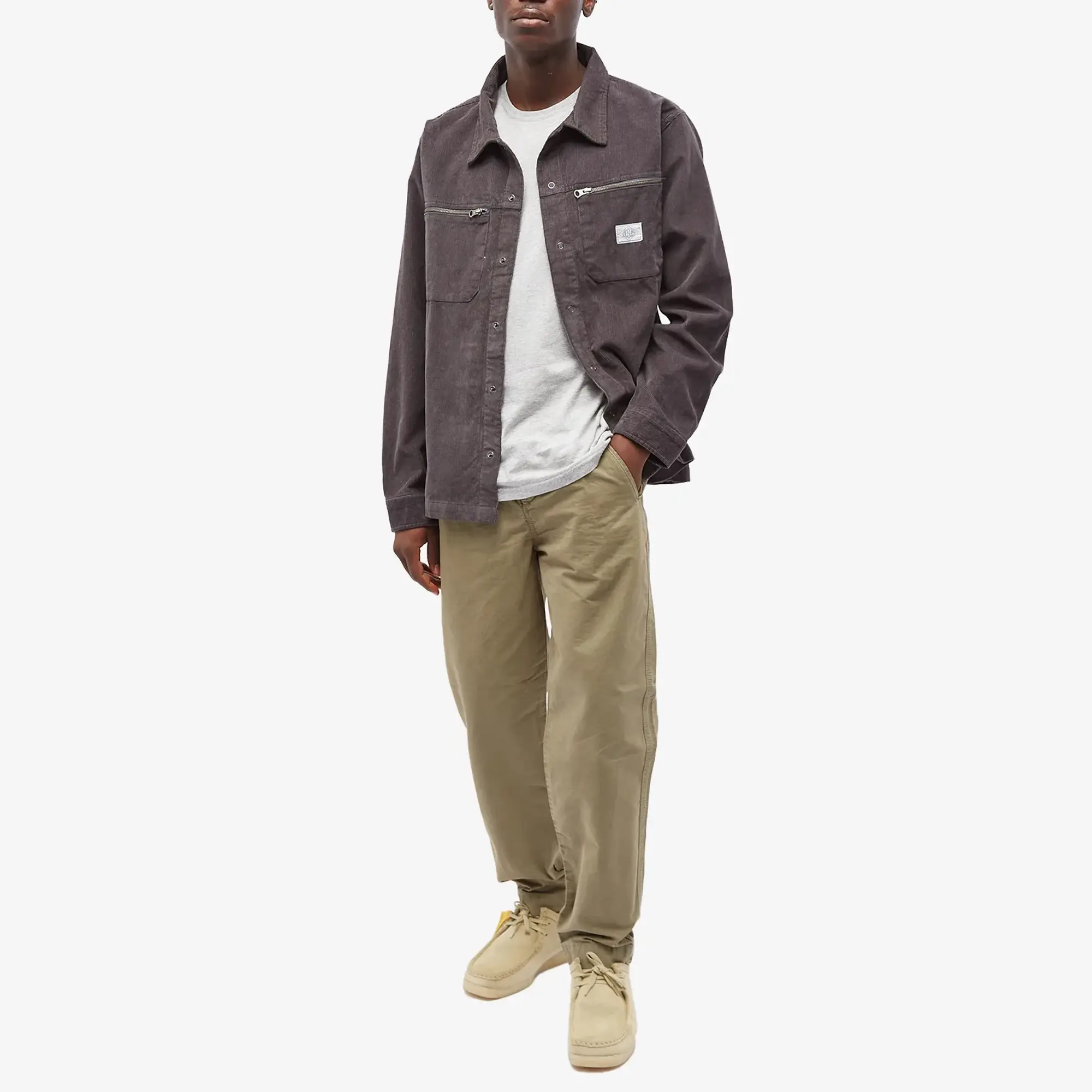 Folk Men's Assembly T-Shirt Light Grey