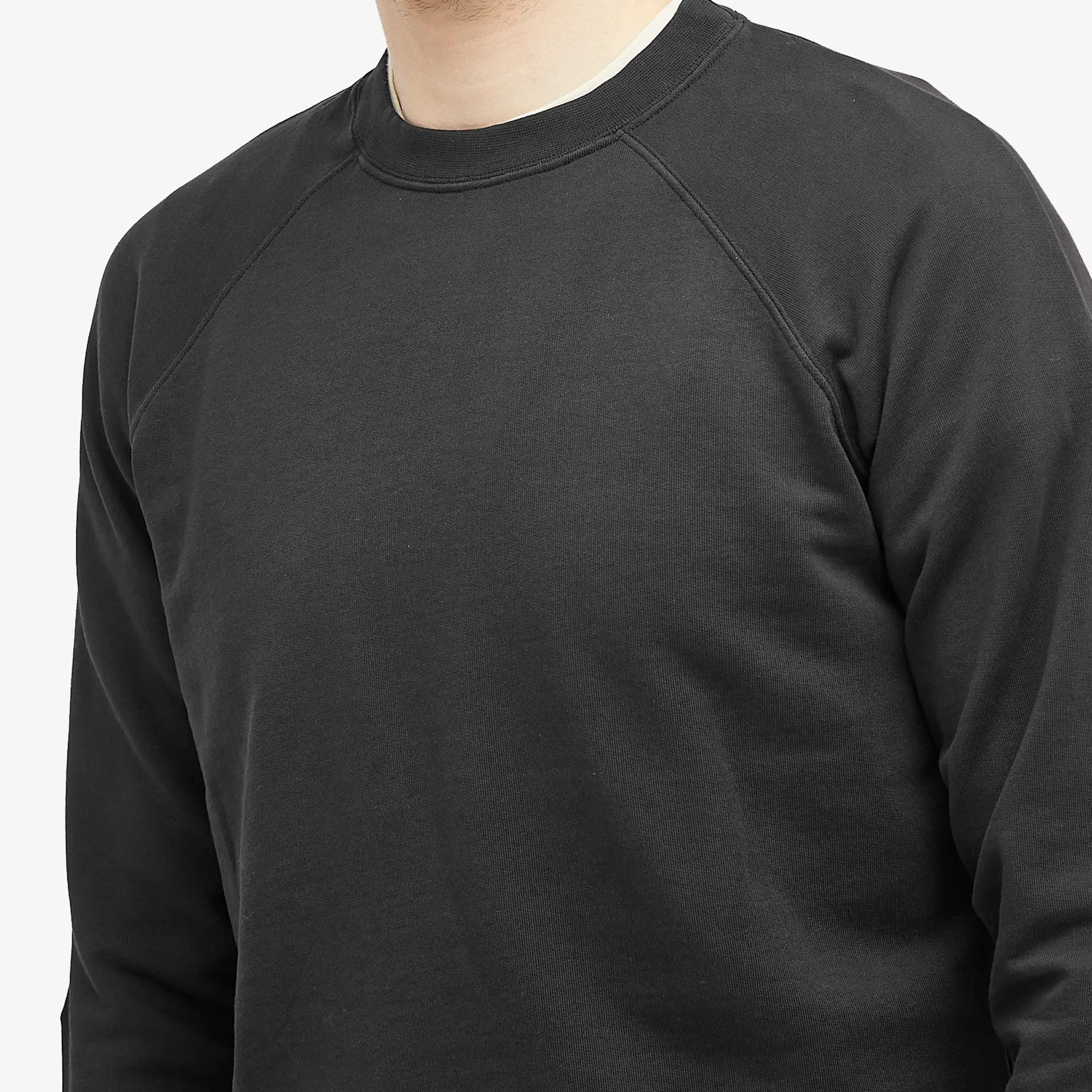 Folk Men's Rivet Sweat Black