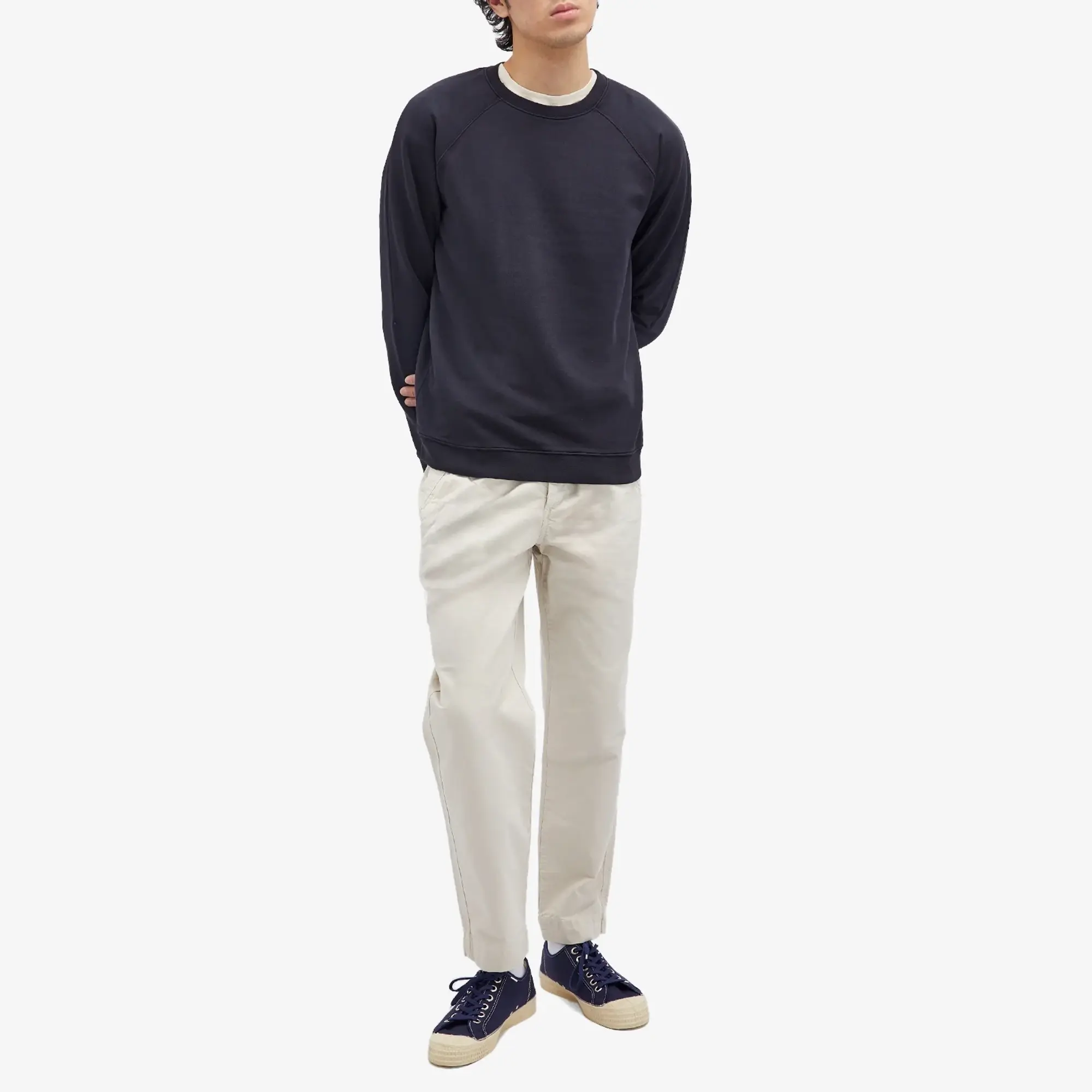Folk Men's Rivet Sweat Navy