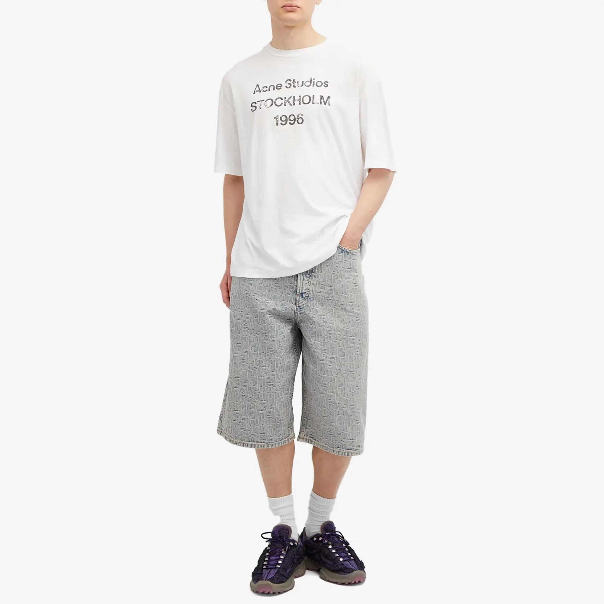 Acne Studios Exford 1996 T-Shirt - Dusty White
