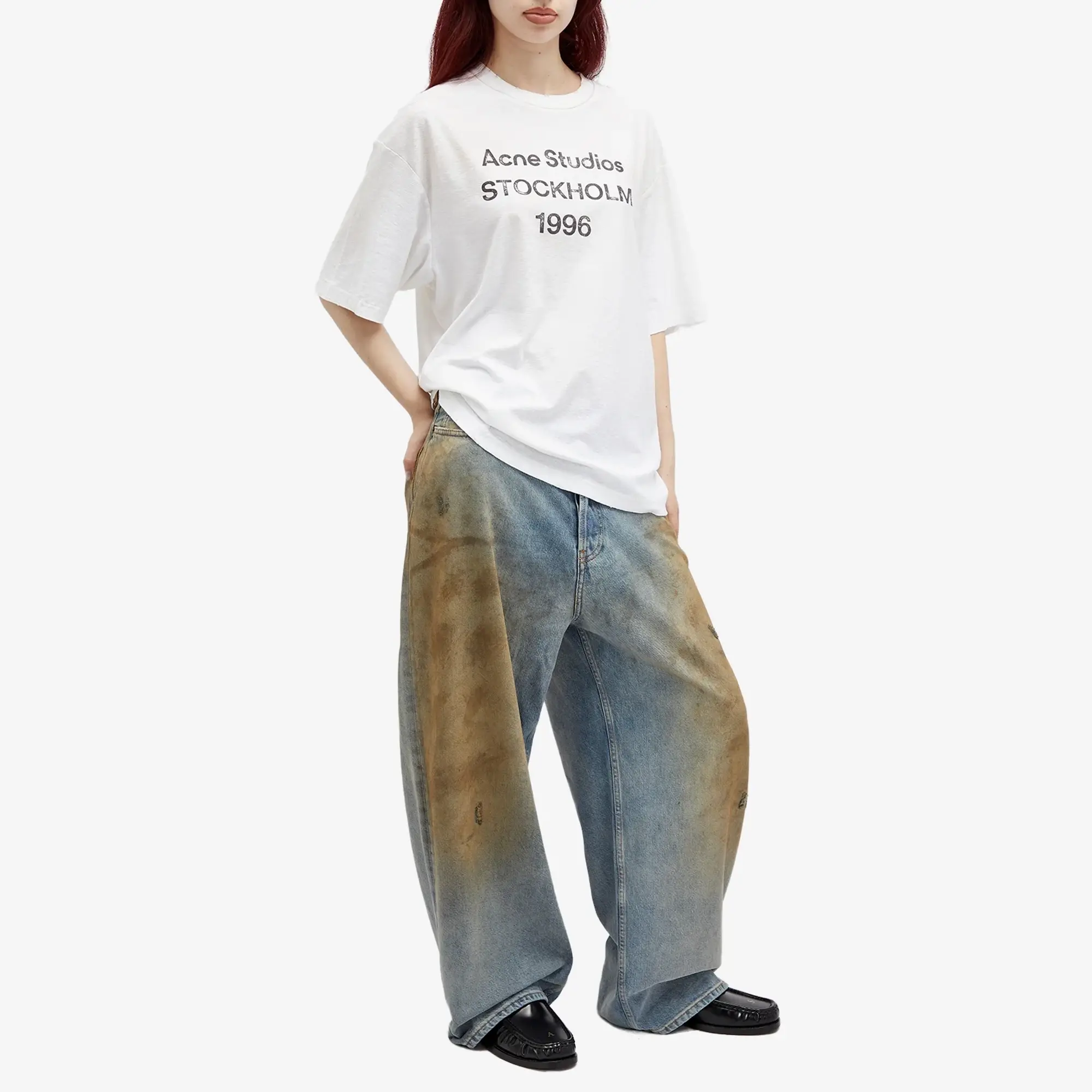 Acne Studios Exford 1996 T-Shirt - Dusty White