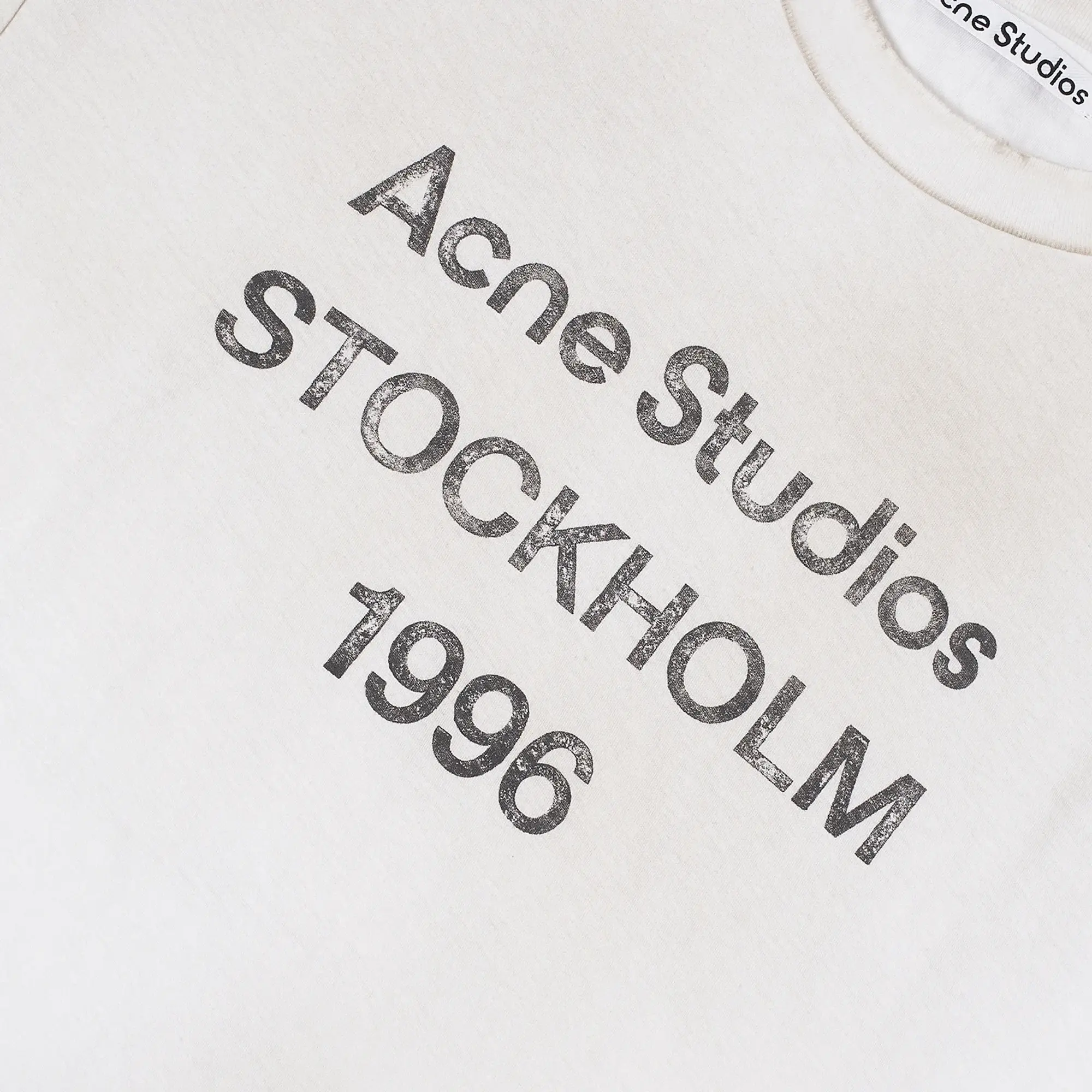 Acne Studios Exford 1996 T-Shirt - Dusty White