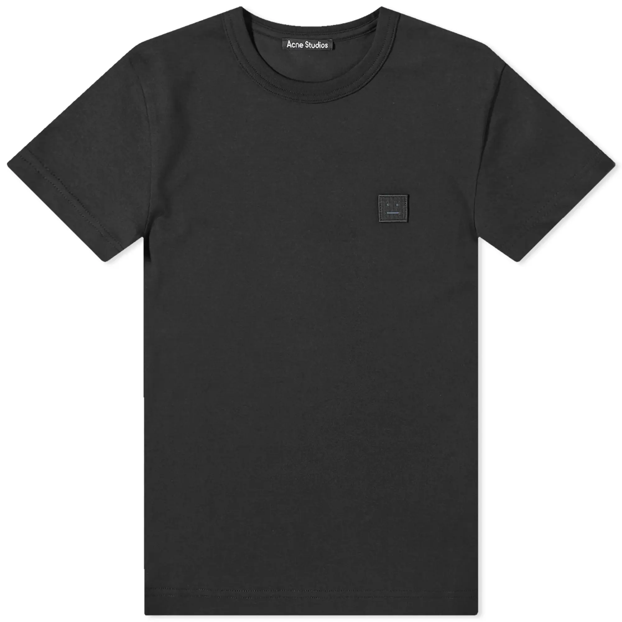 Acne Studios Exford Face T-Shirt Black