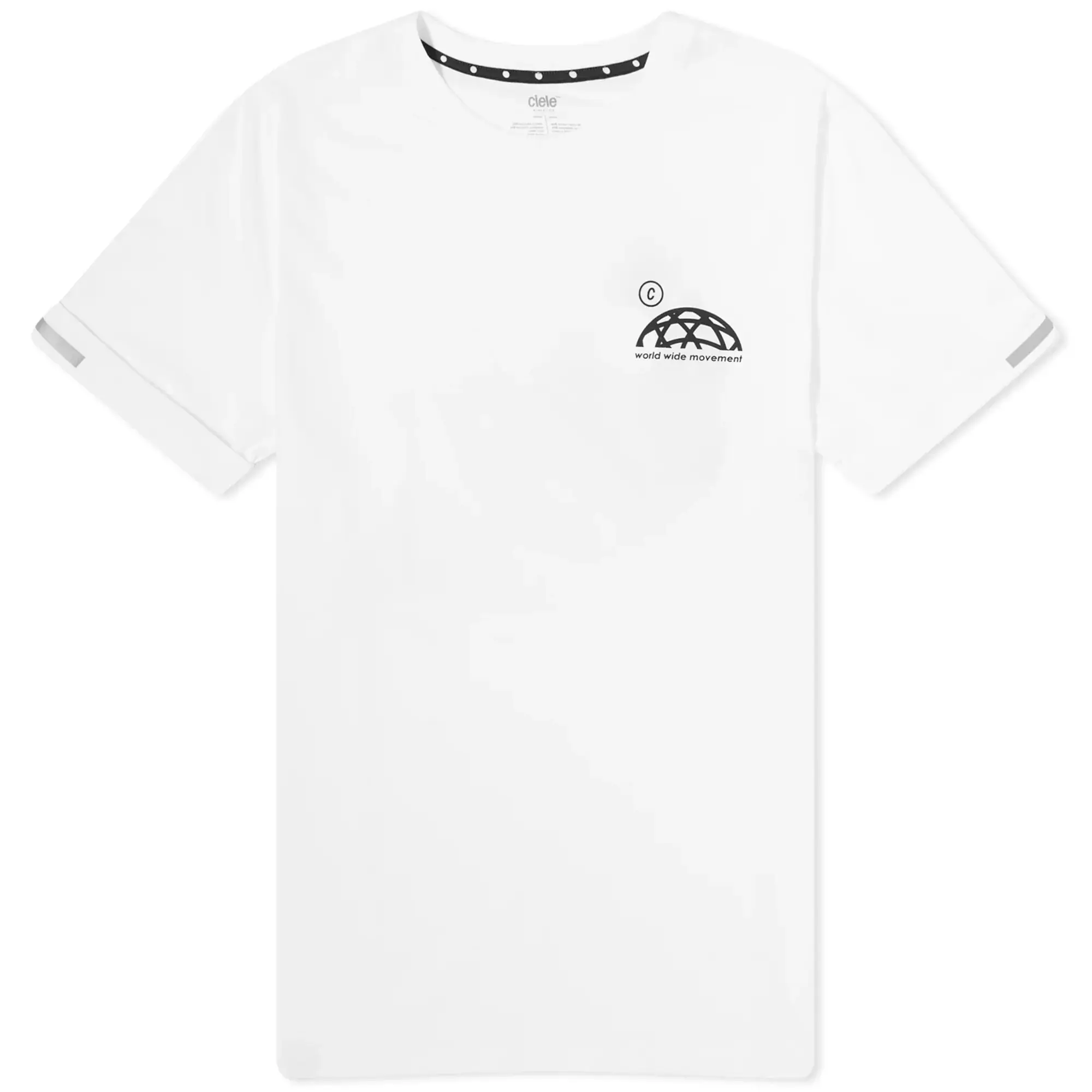 Quick Ciele Athletics Men's WWM Tour Graphic T-Shirt White