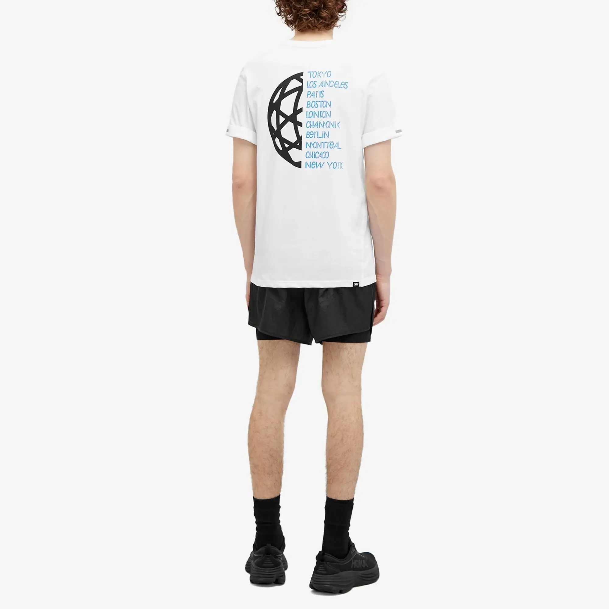 Quick Ciele Athletics Men's WWM Tour Graphic T-Shirt White