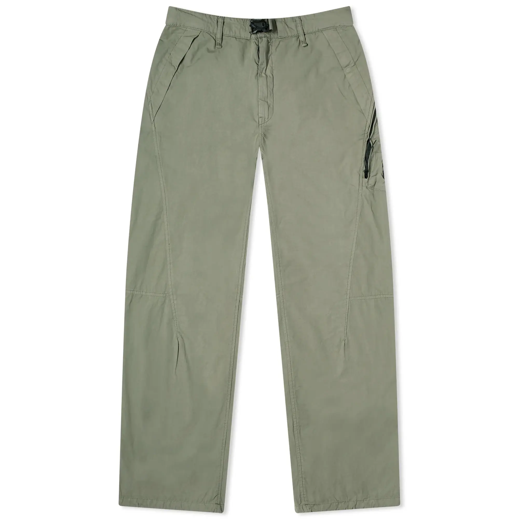 C.P. Company Men's Micro Reps Loose Utility Pants Agave Green