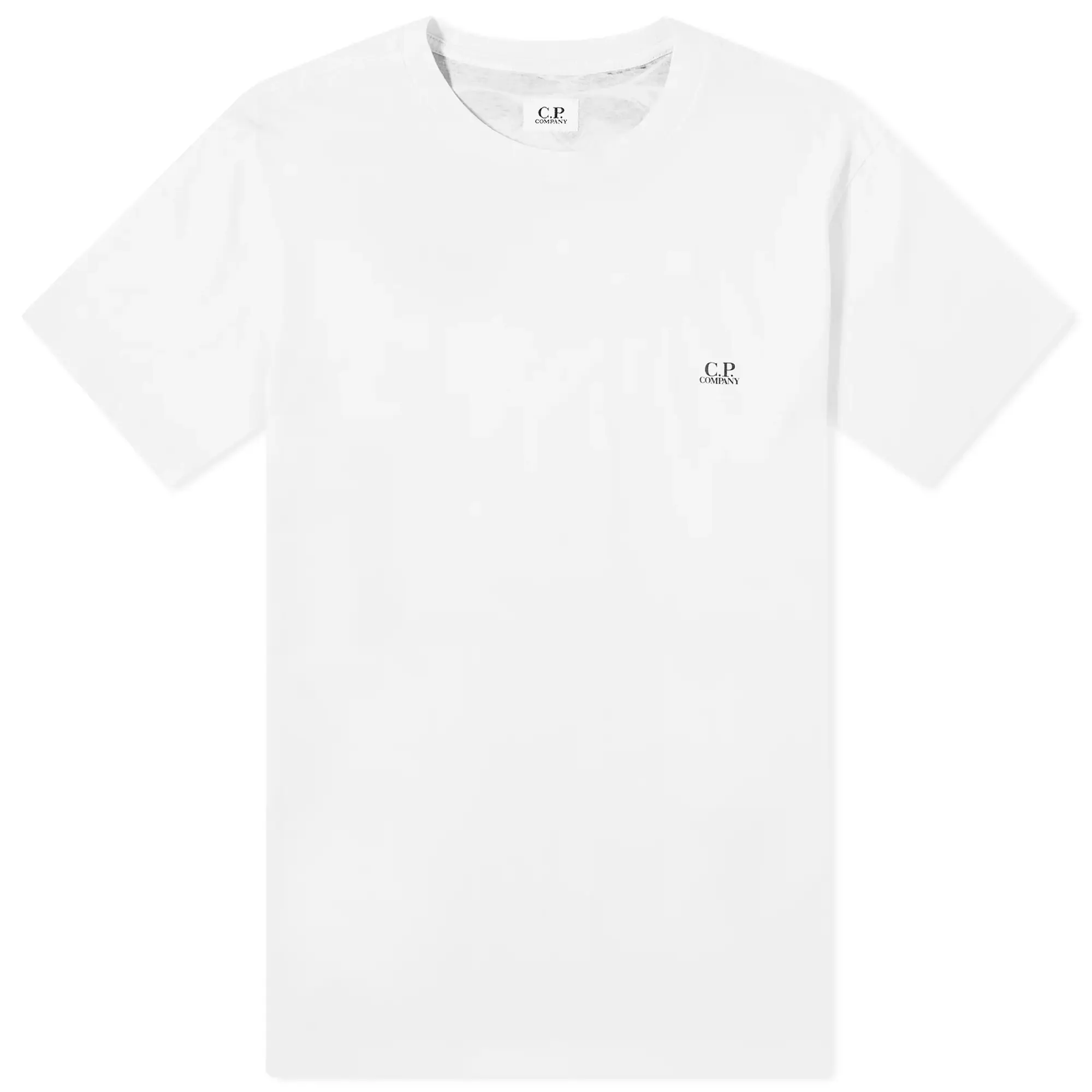 C.P. Company Men's 30/1 Jersey Goggle T-Shirt Gauze White