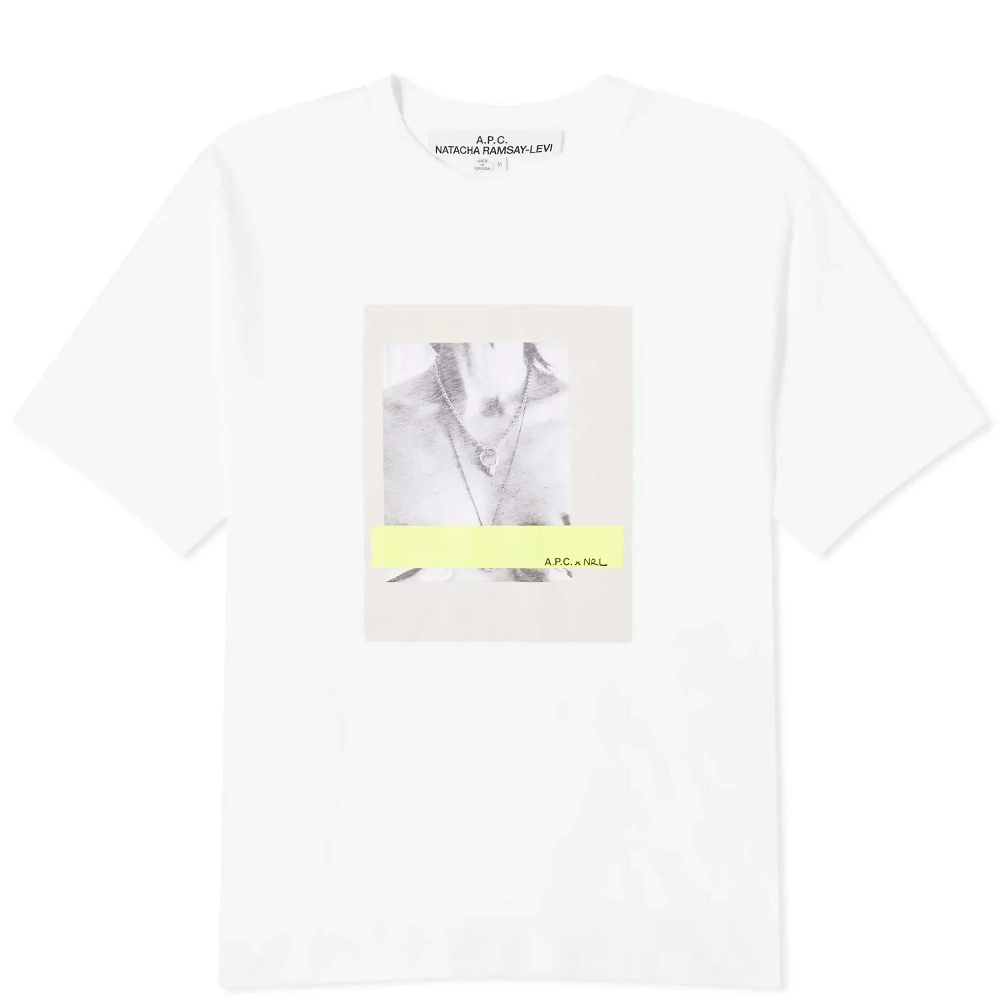 A.P.C. Men's x Natacha Ramsay Levi New Haven T-Shirt White