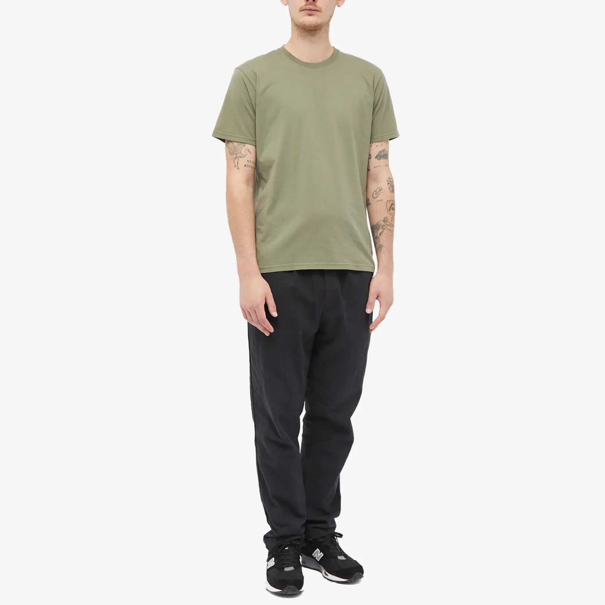 Colorful Standard Men's Classic Organic Tee Dusty Olive