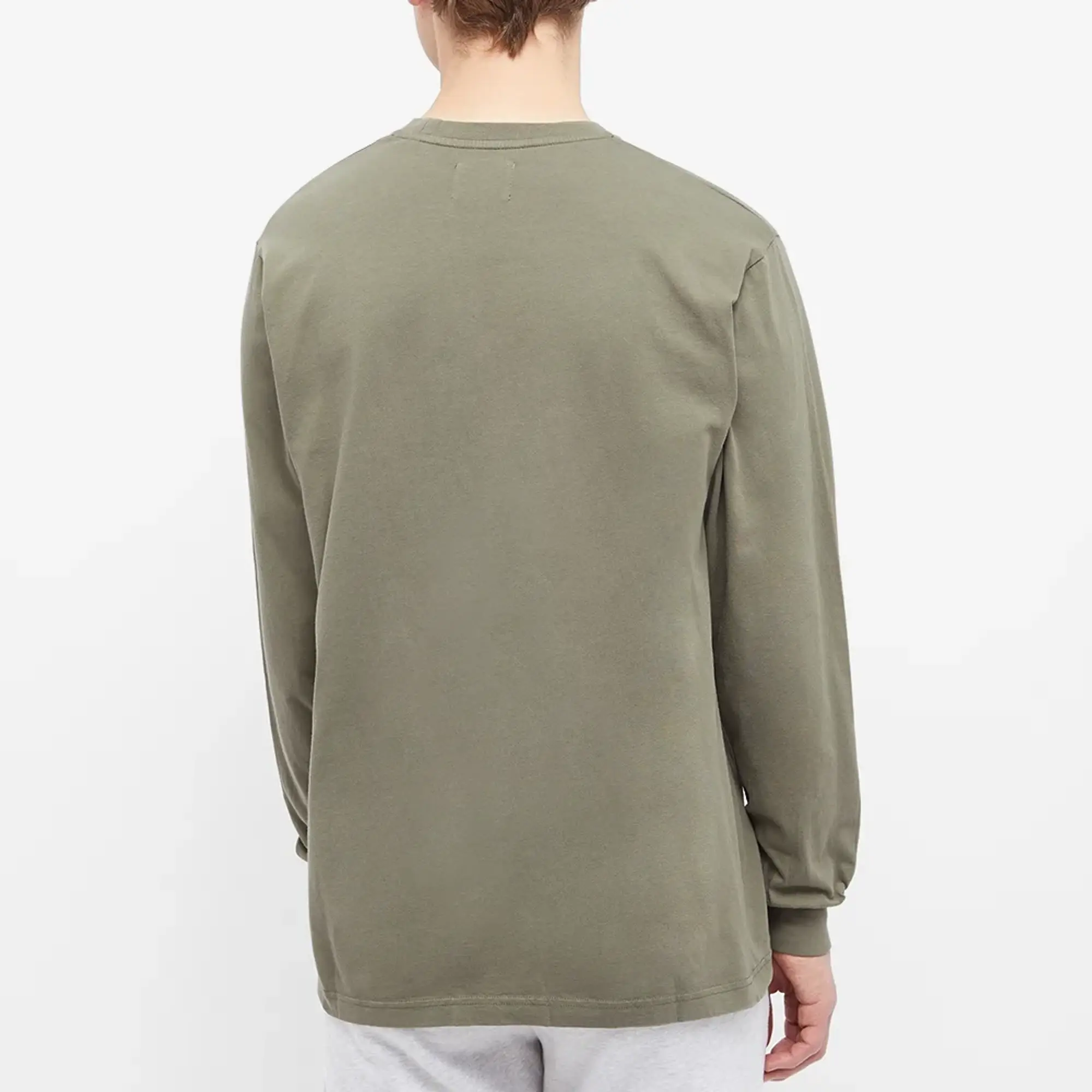 Colorful Standard Men's Long Sleeve Oversized Organic T-Shirt DstyOlv