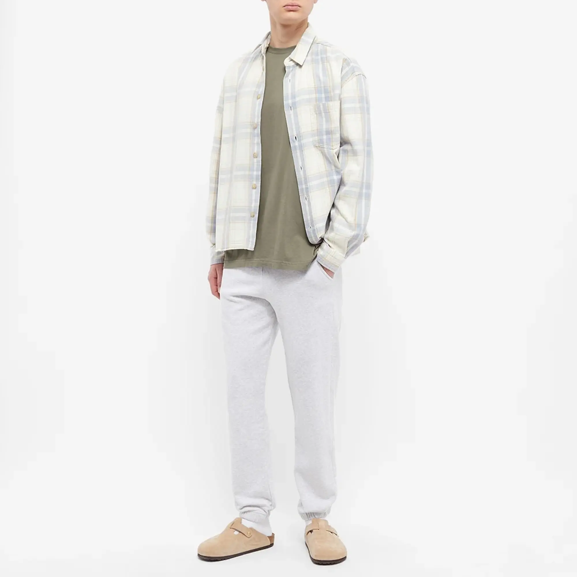 Colorful Standard Men's Long Sleeve Oversized Organic T-Shirt DstyOlv