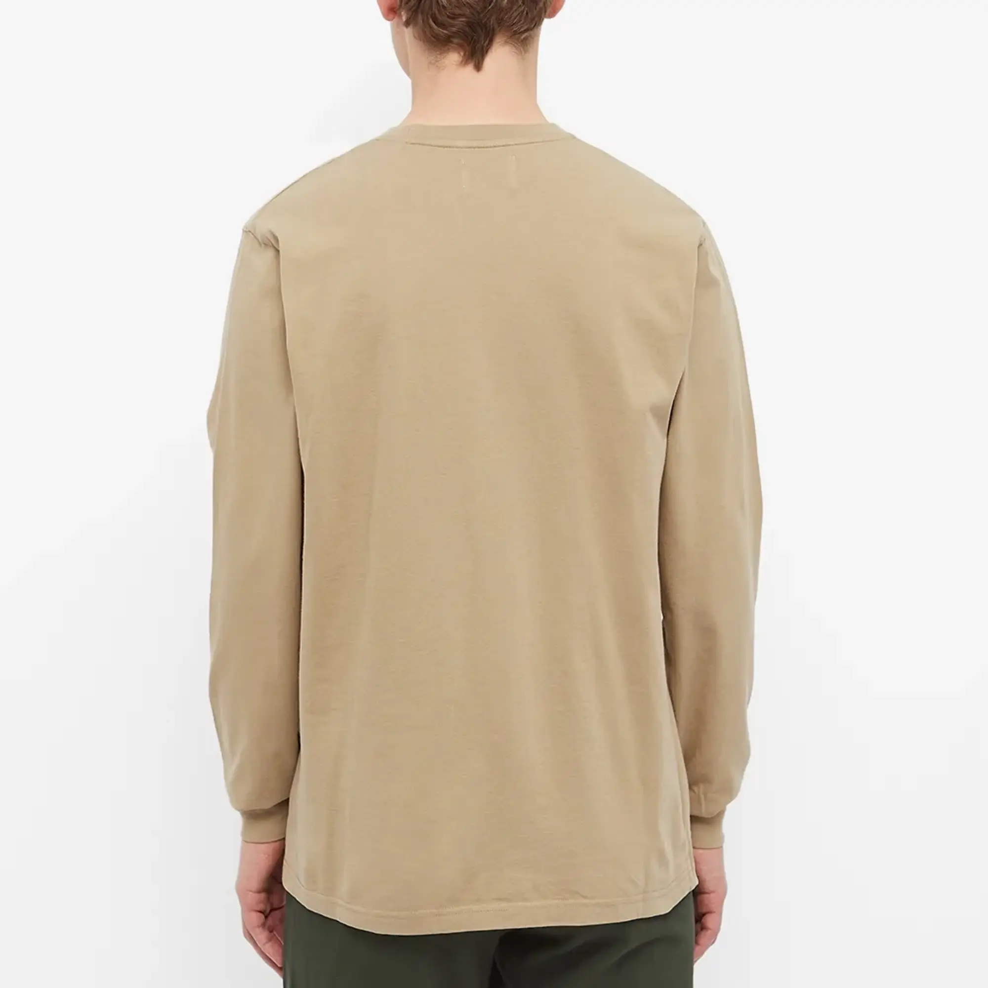 Colorful Standard Men's Long Sleeve Oversized Organic T-Shirt DsrtKhk