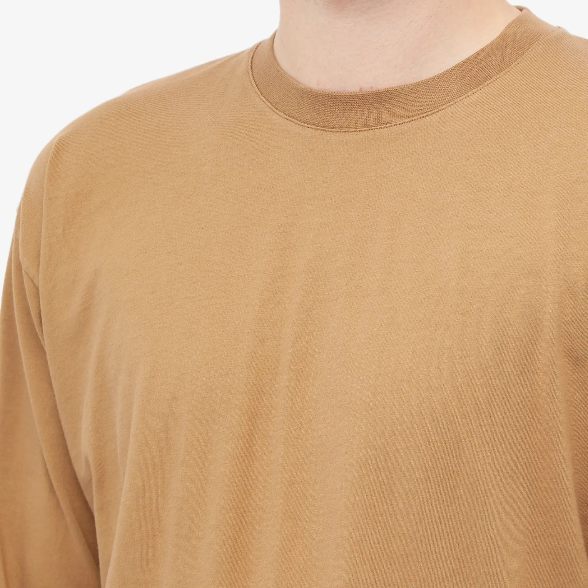 Asics Colorful Standard Men's Long Sleeve Oversized Organic T-Shirt ShrCml