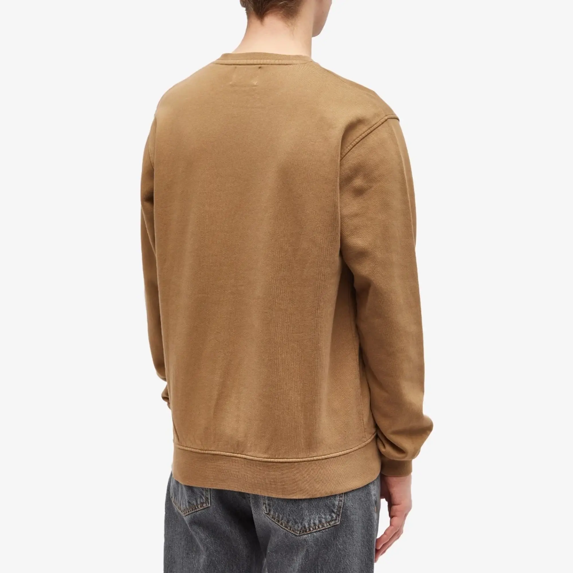 Colorful Standard Men's Classic Organic Crew Sweat Sahara Camel