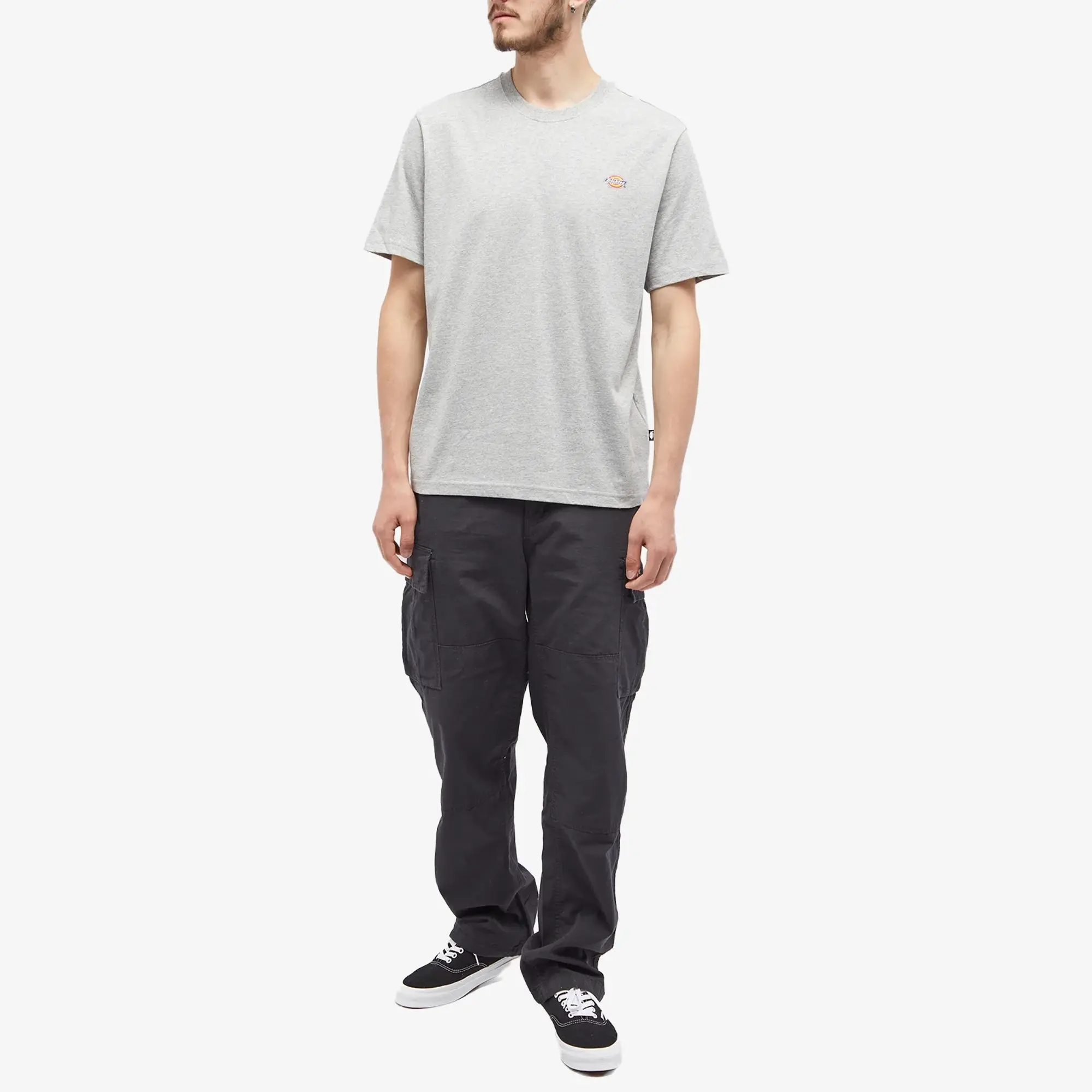 Dickies Mapleton Small Logo T-Shirt In Grey