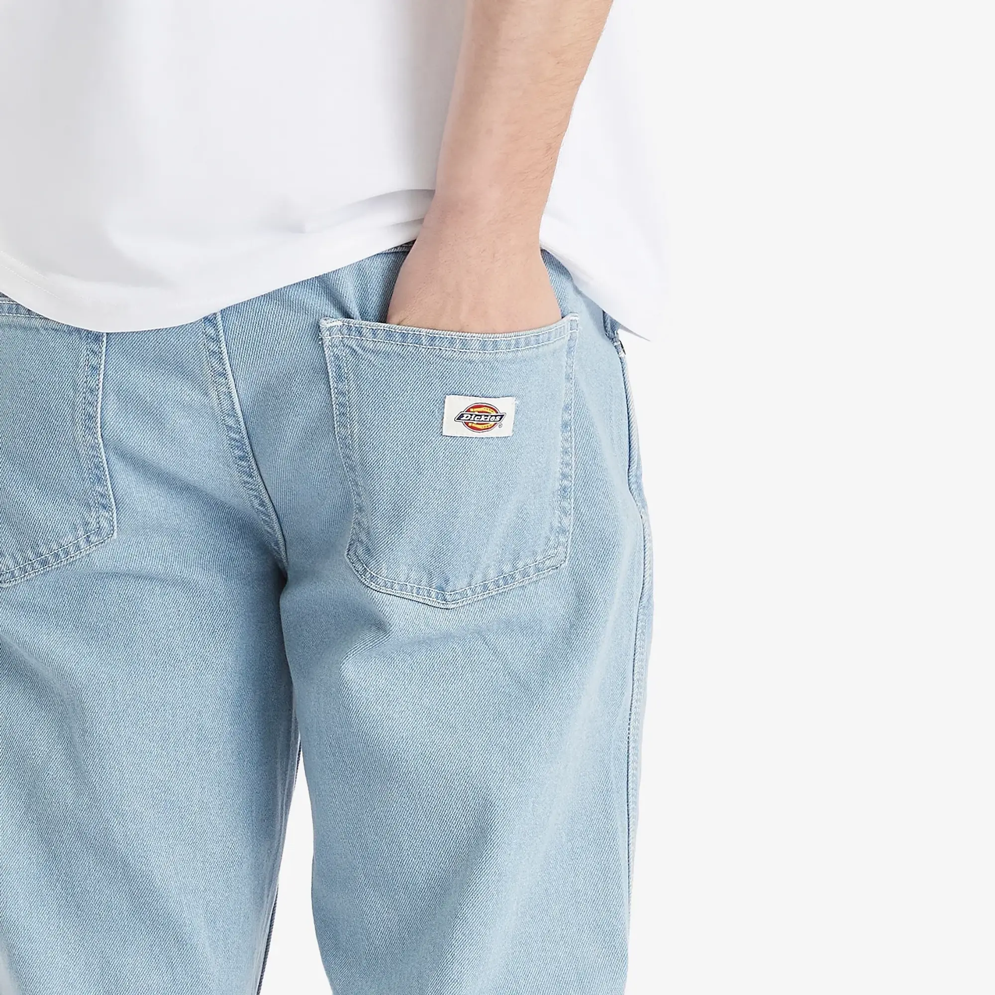 Dickies Men's Houston Denim Jean Vintage Aged Blue