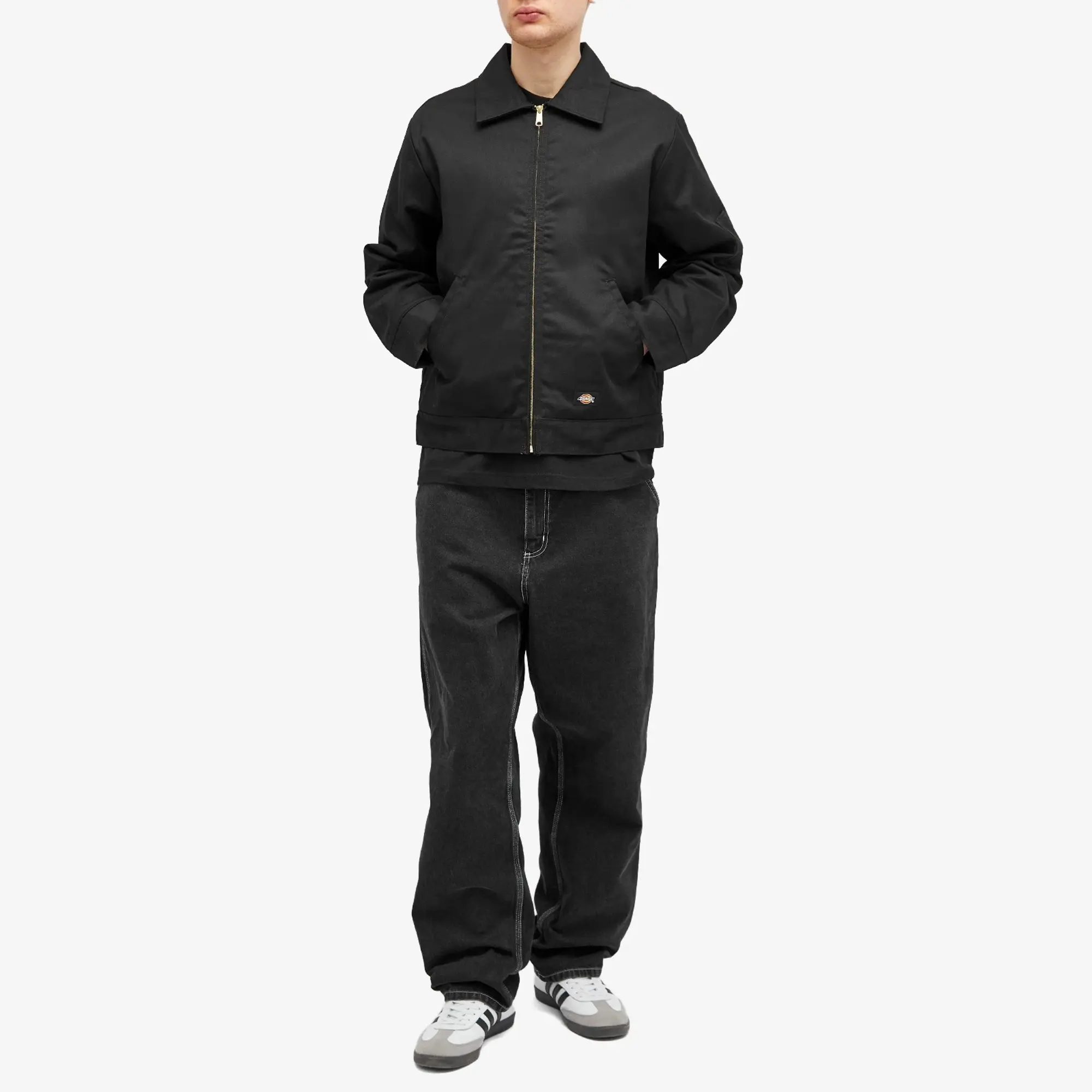 Dickies Lined Eisenhower Jacket, Black