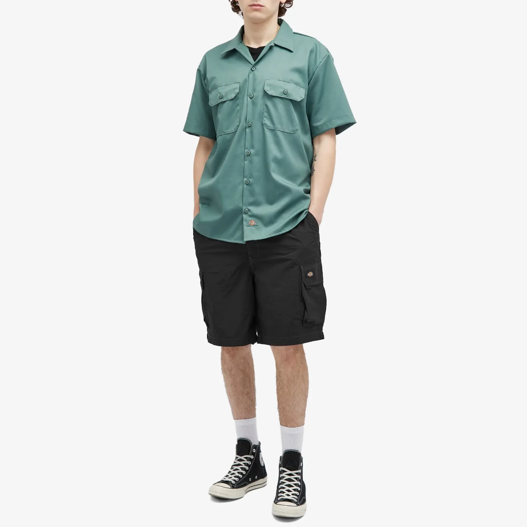 Dickies Men's Jackson Cargo Shorts Black