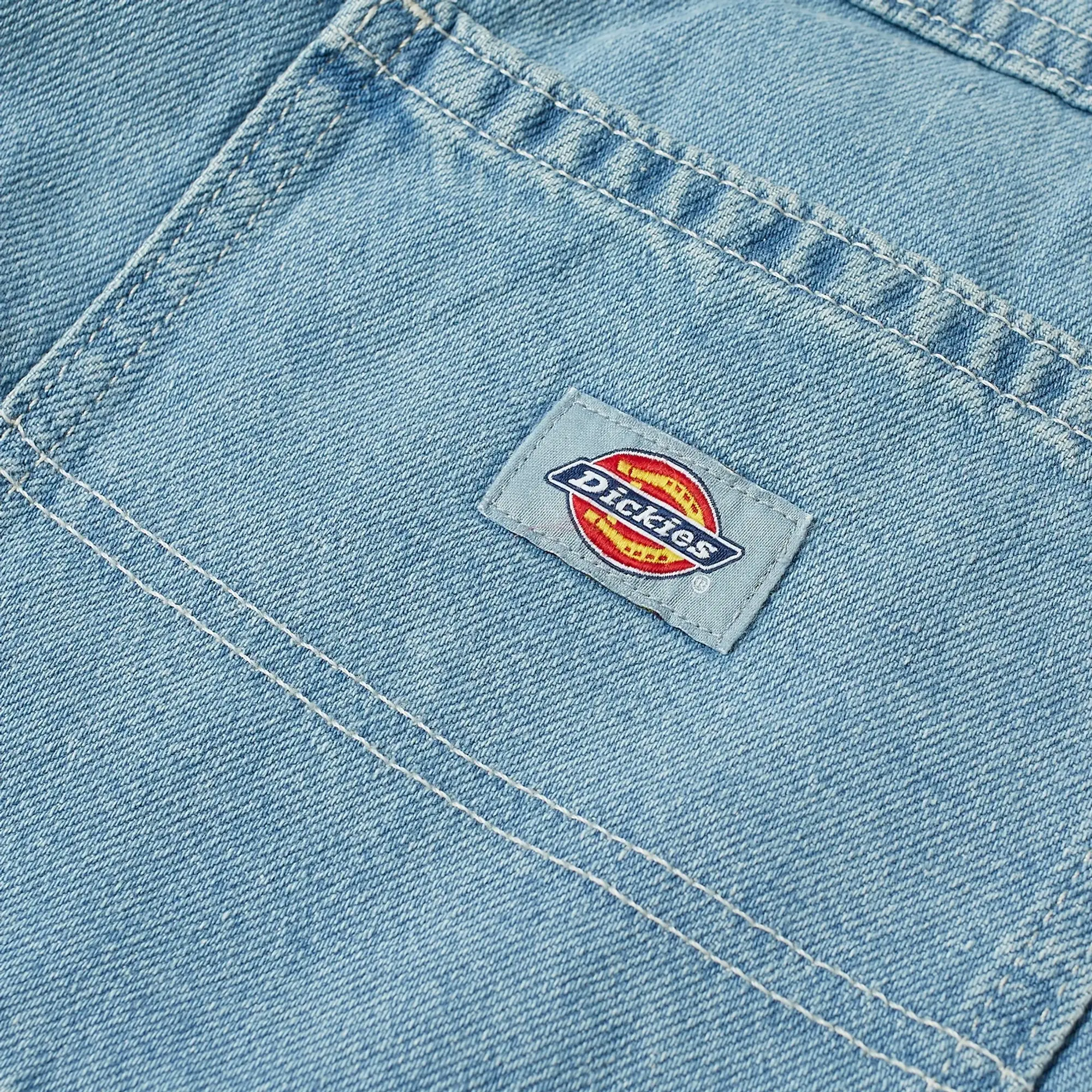 Dickies Women's Herndon Shorts Vintage Aged Blue