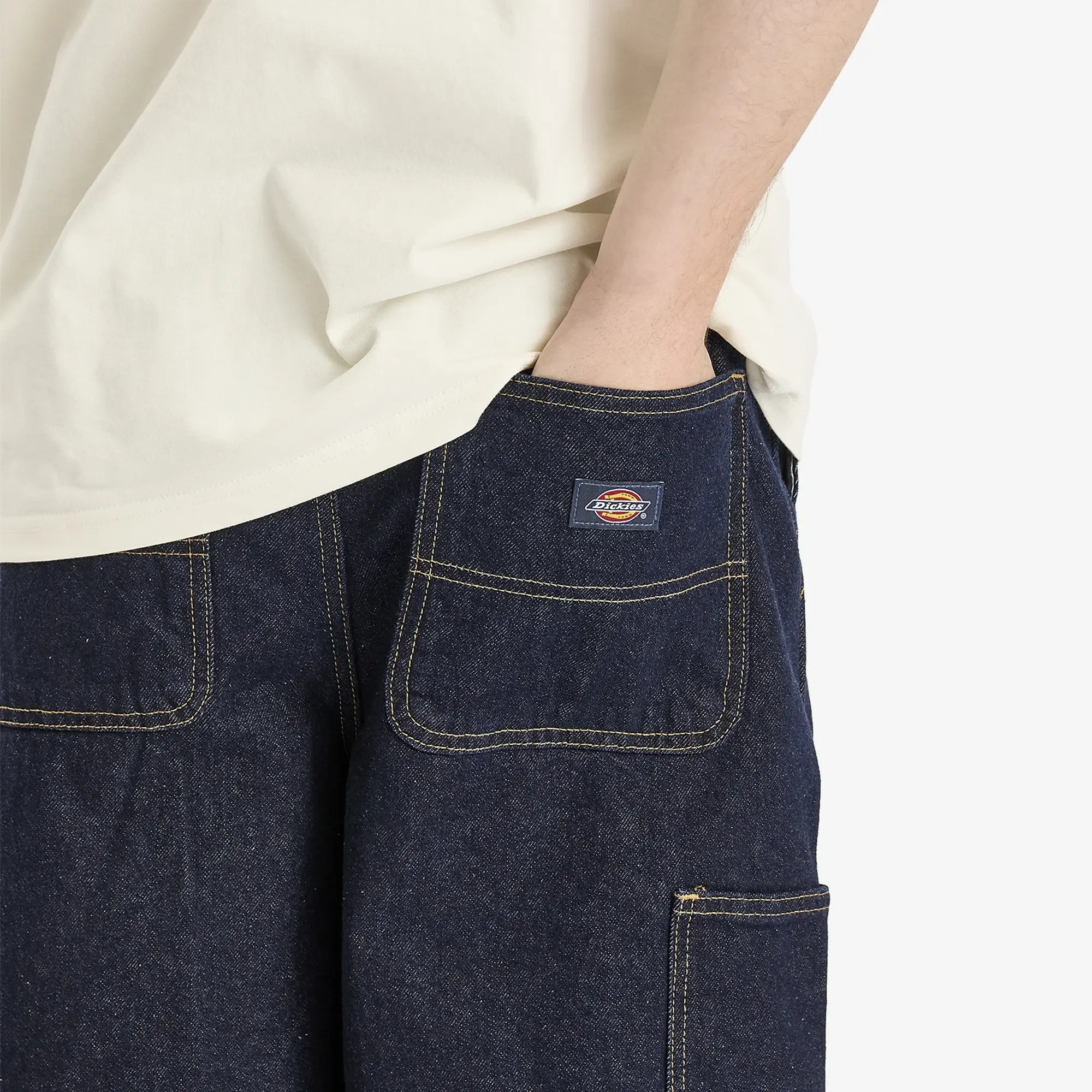 Dickies Men's Madison Denim Shorts Rinsed