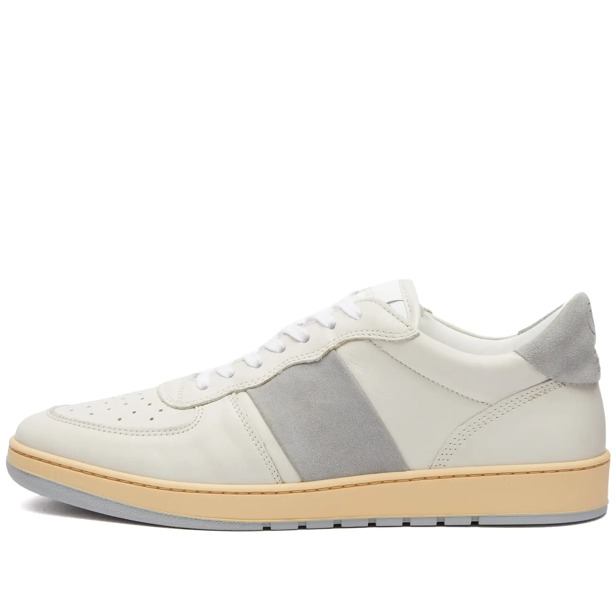 Collegium Men's Pillar Destroyer Low Sneaker Off-White/Grey