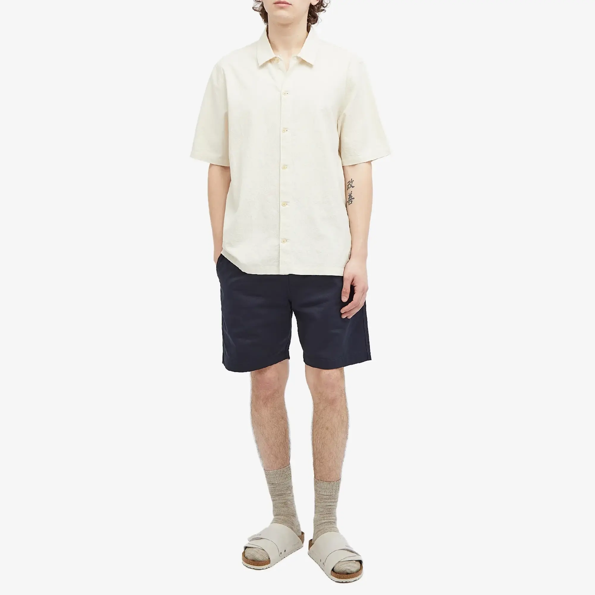 Universal Works Men's Beach Shorts Navy