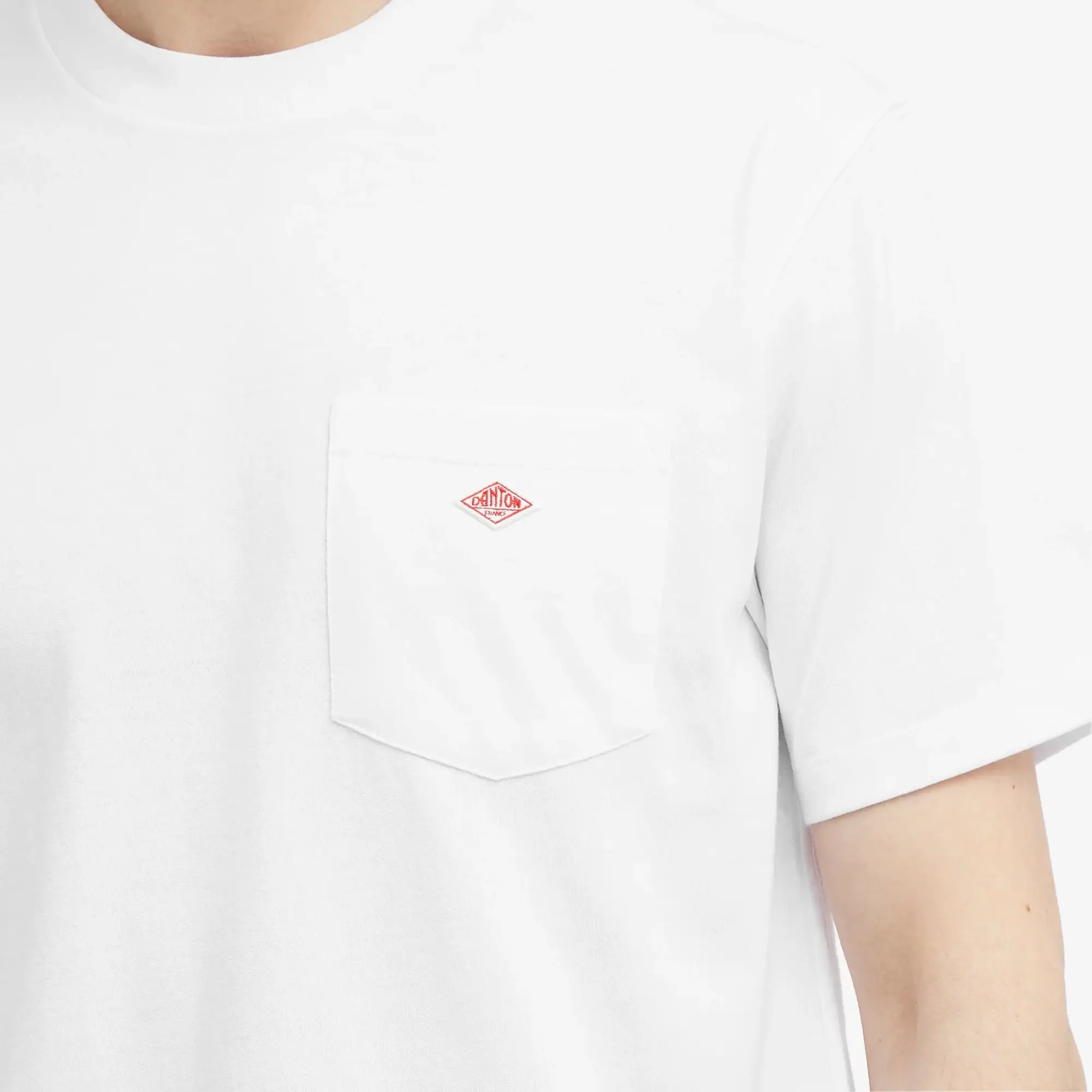 Danton Men's Pocket T-Shirt White