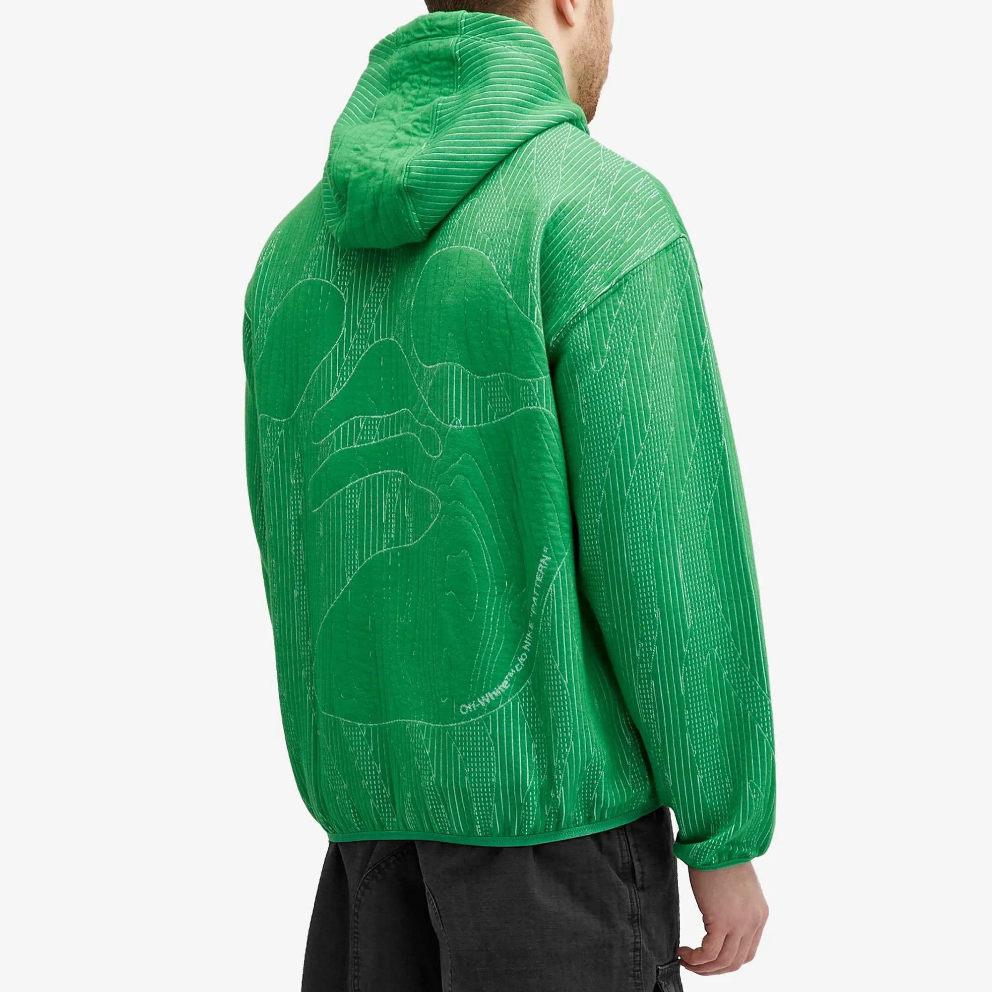 Sweatshirt Nike X Off-White™ Men's Engineered Hoodie Kelly Green
