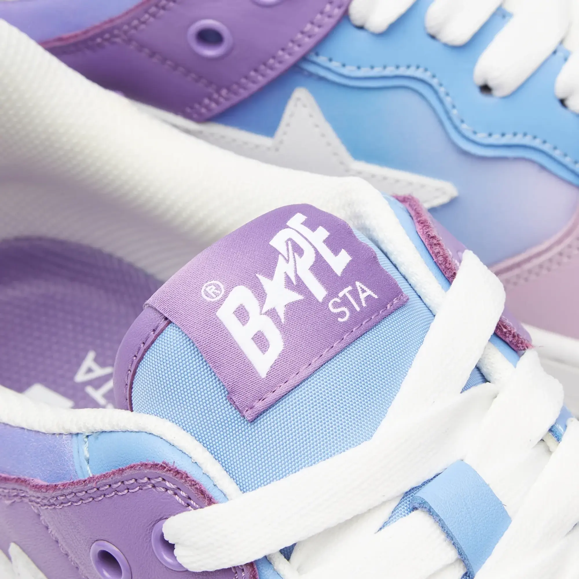 Sneakers A Bathing Ape Bape Sk8 Sta 1 Purple Eur 42