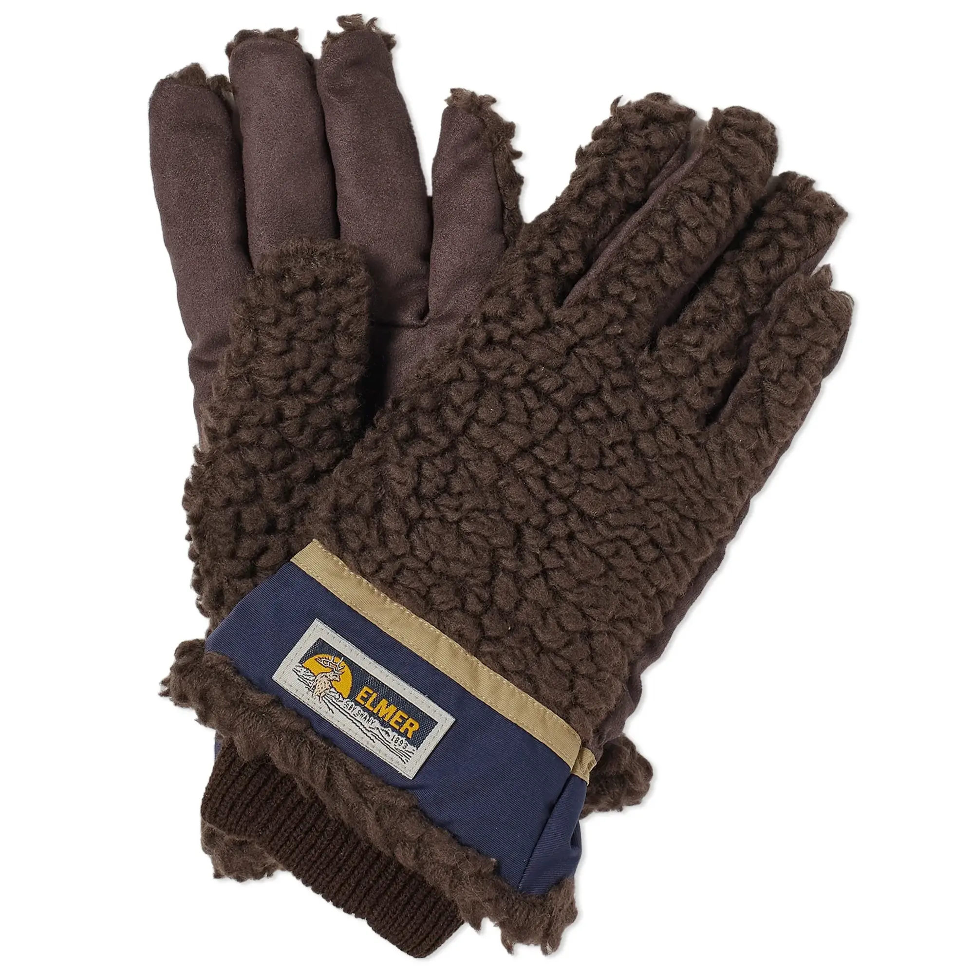 Elmer Gloves Wool Pile Glove Brown