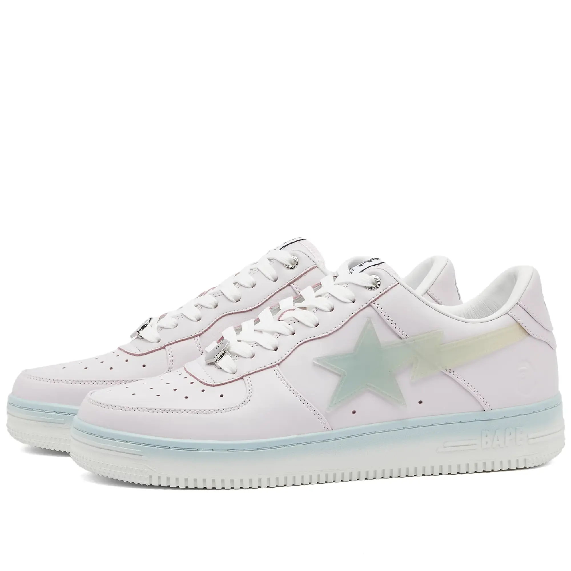 A Bathing Ape Men's Bape Sta #5 Sneaker Purple