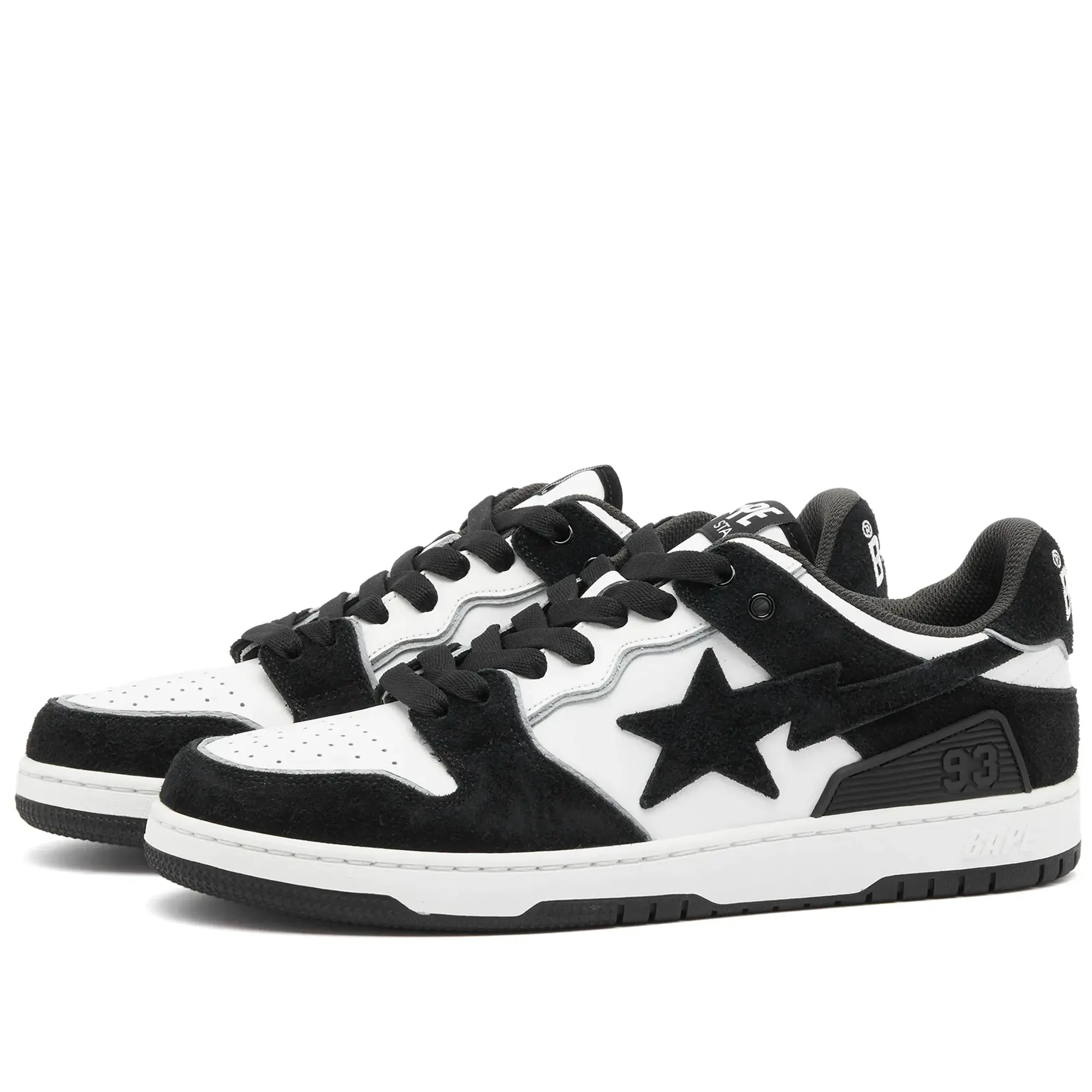 A Bathing Ape Men's Bape Sk8 Sta #3 Sneaker Black