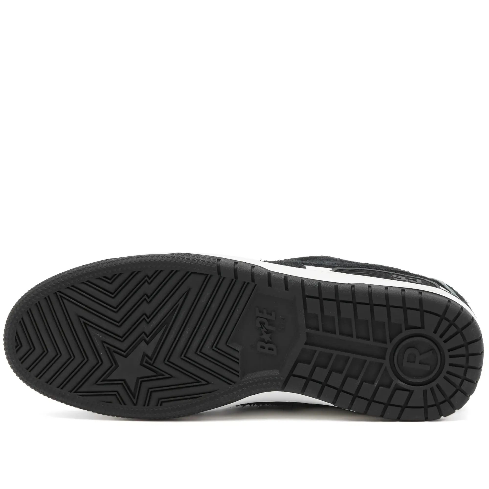 A Bathing Ape Men's Bape Sk8 Sta #3 Sneaker Black