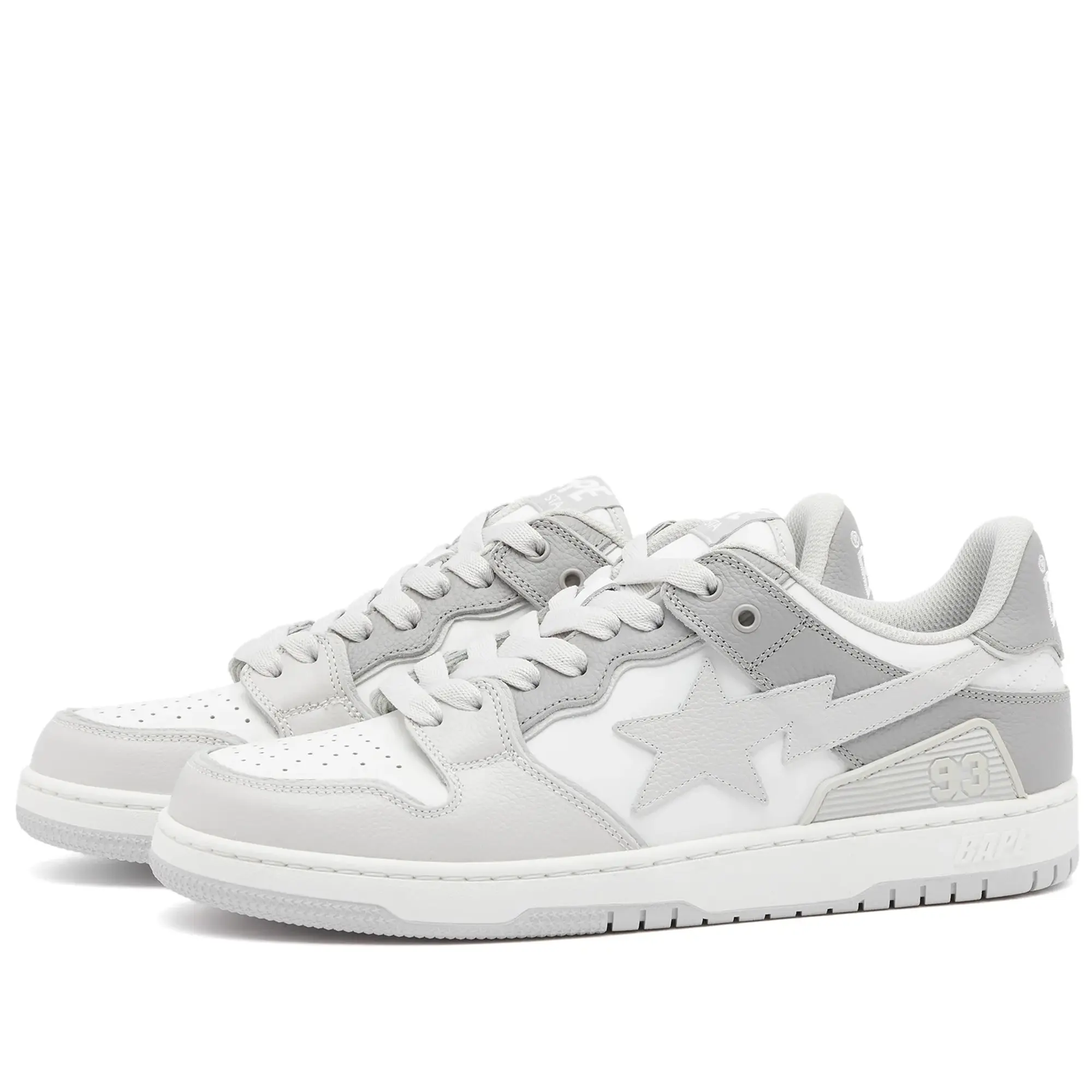 A Bathing Ape Men's Bape Sk8 Sta #5 Sneaker White