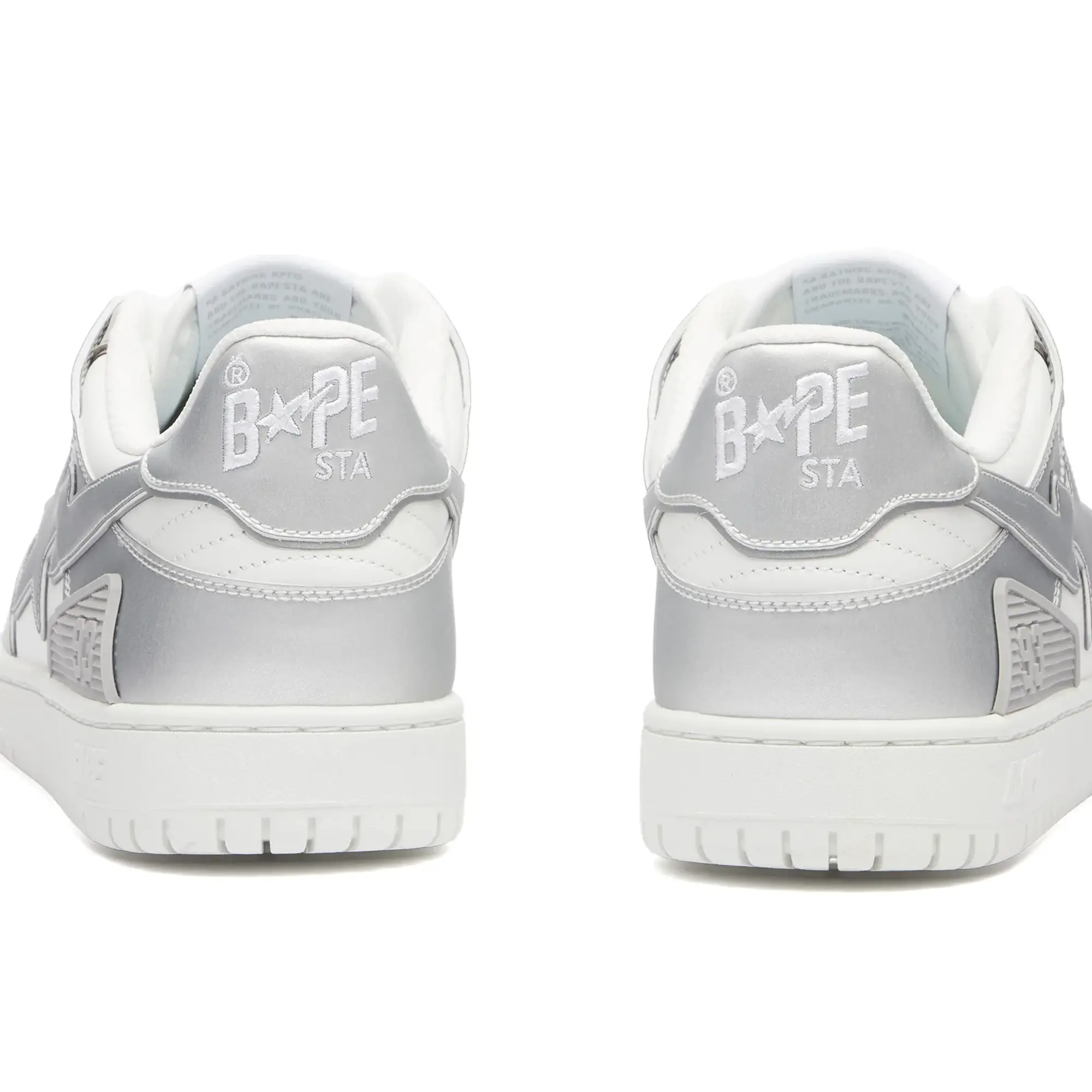 A Bathing Ape Men's SK8 Sta Sneaker White