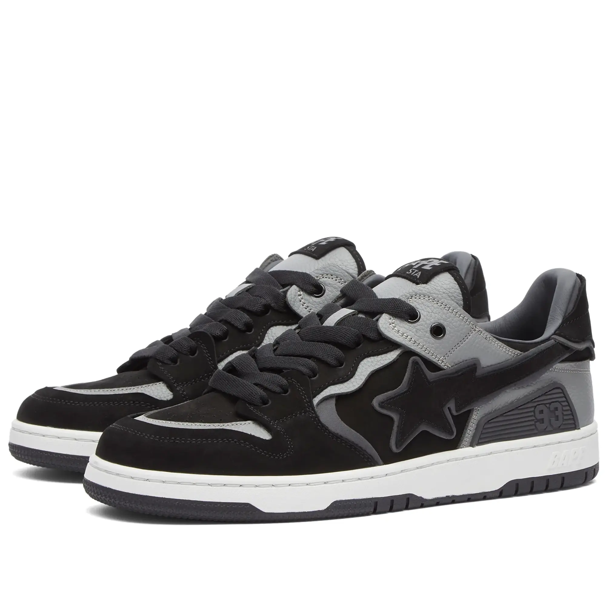 Sneakers A Bathing Ape Bape Sk8 Sta 6 M2 Black Eur 45
