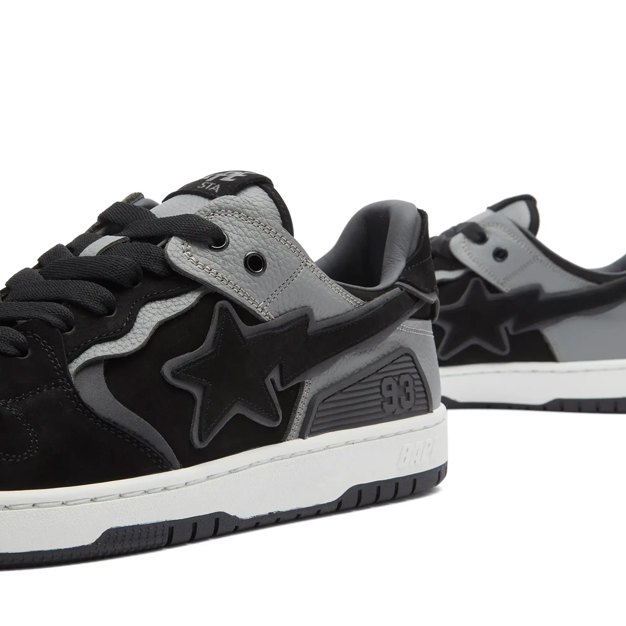 Sneakers A Bathing Ape Bape Sk8 Sta 6 M2 Black Eur 45