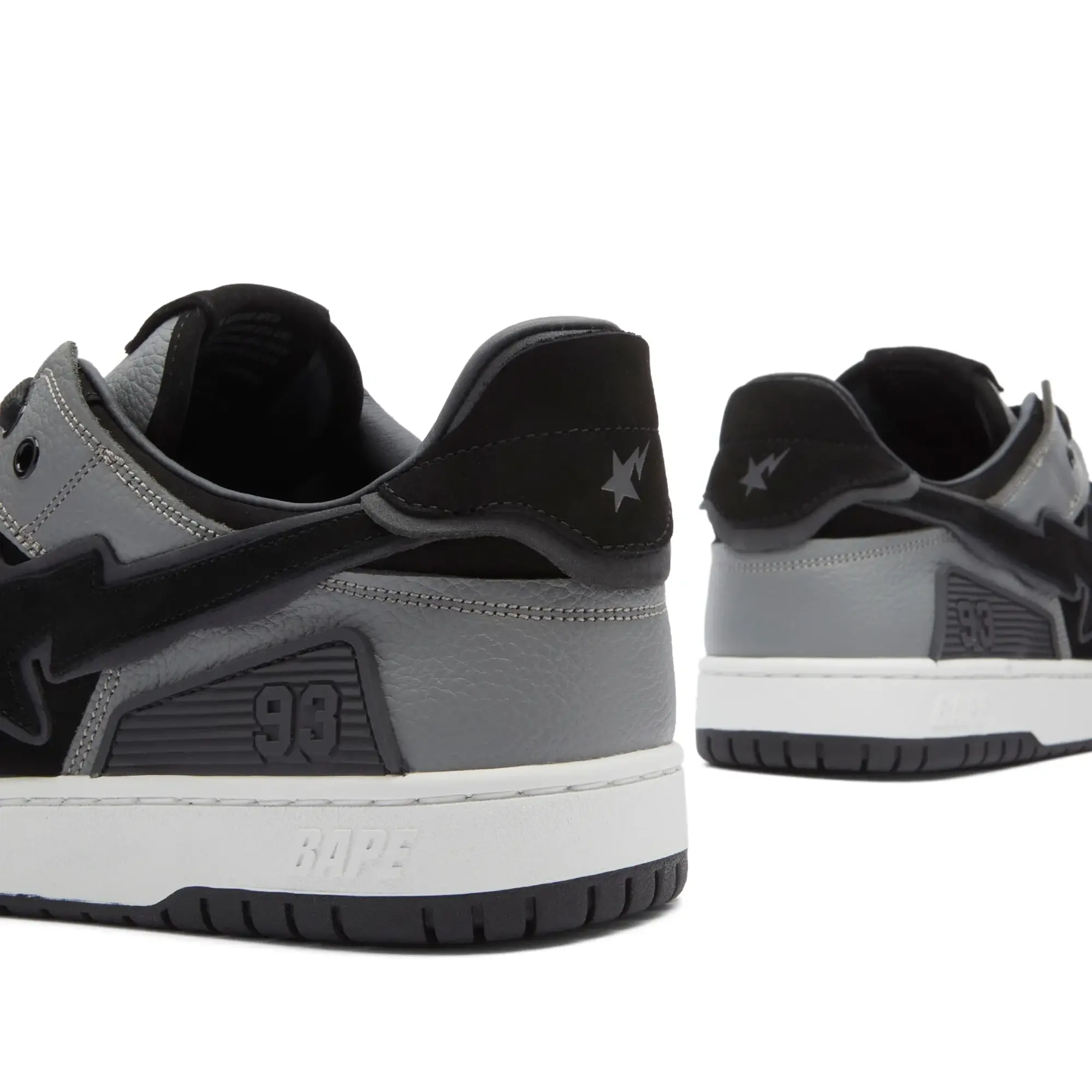 Sneakers A Bathing Ape Bape Sk8 Sta 6 M2 Black Eur 45