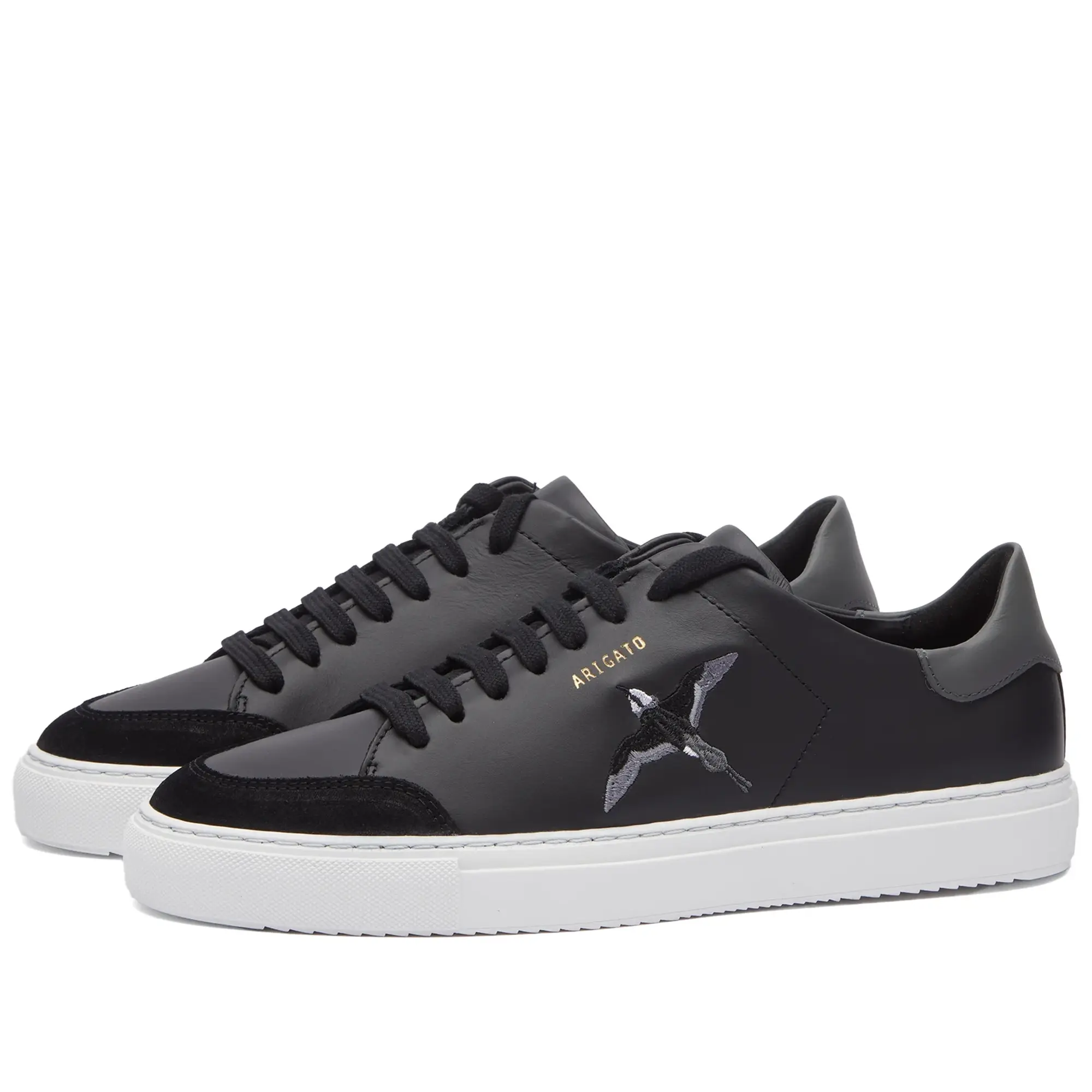 Axel Arigato Men's Clean 90 Bird Sneaker Black/White
