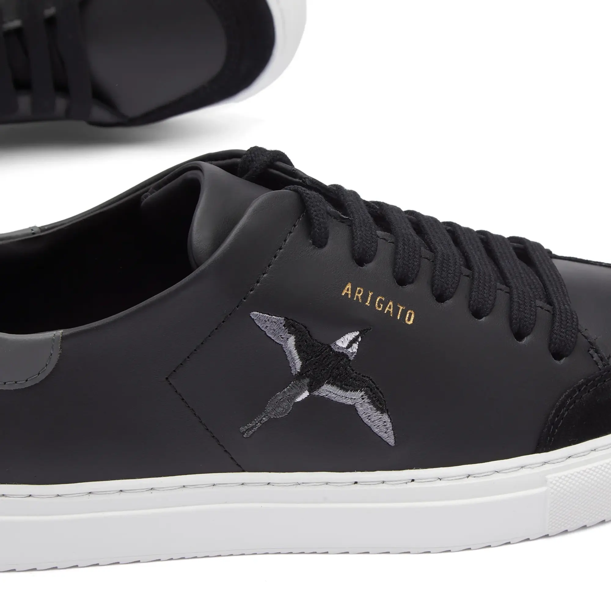 Axel Arigato Men's Clean 90 Bird Sneaker Black/White