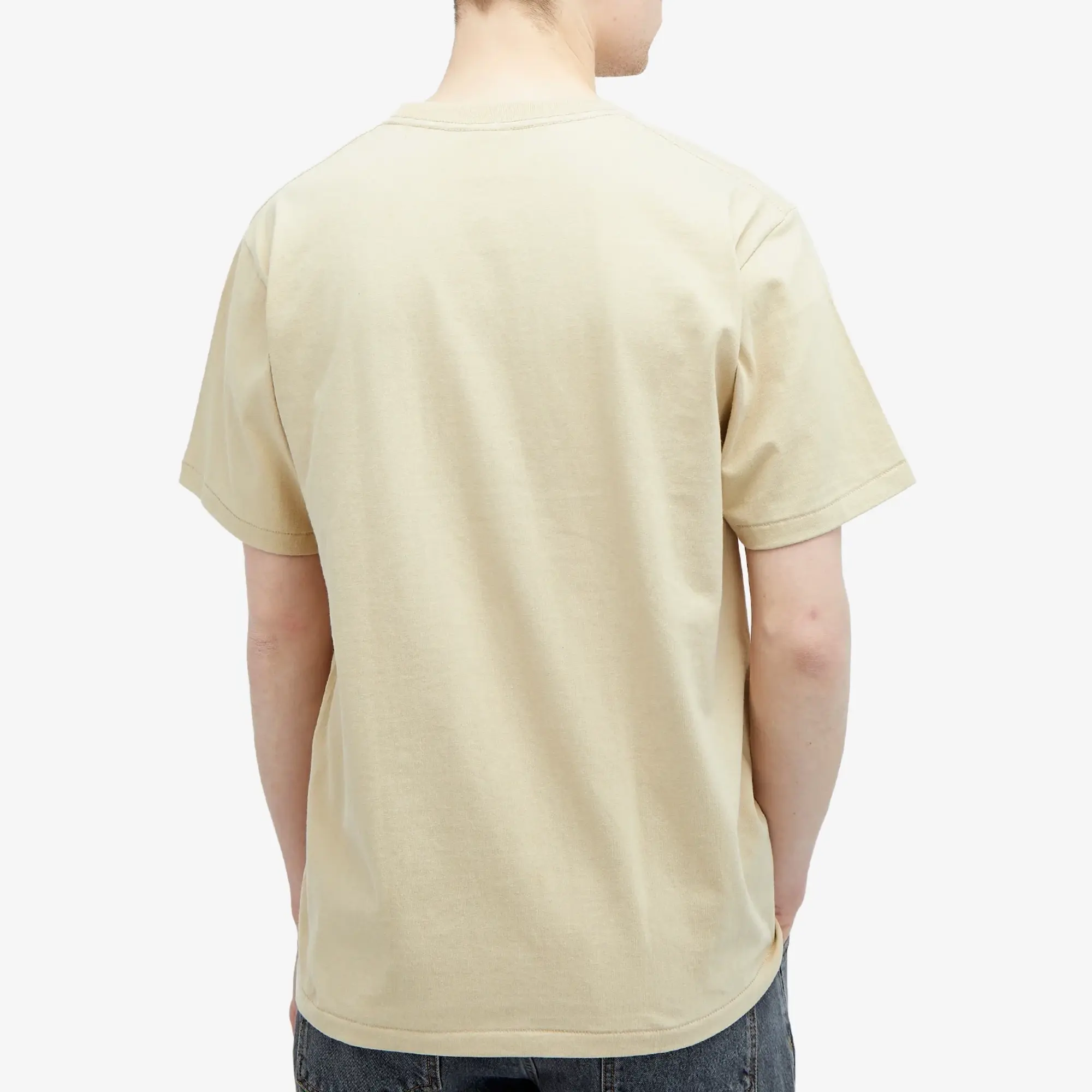 A Bathing Ape Men's Shark T-Shirt Beige